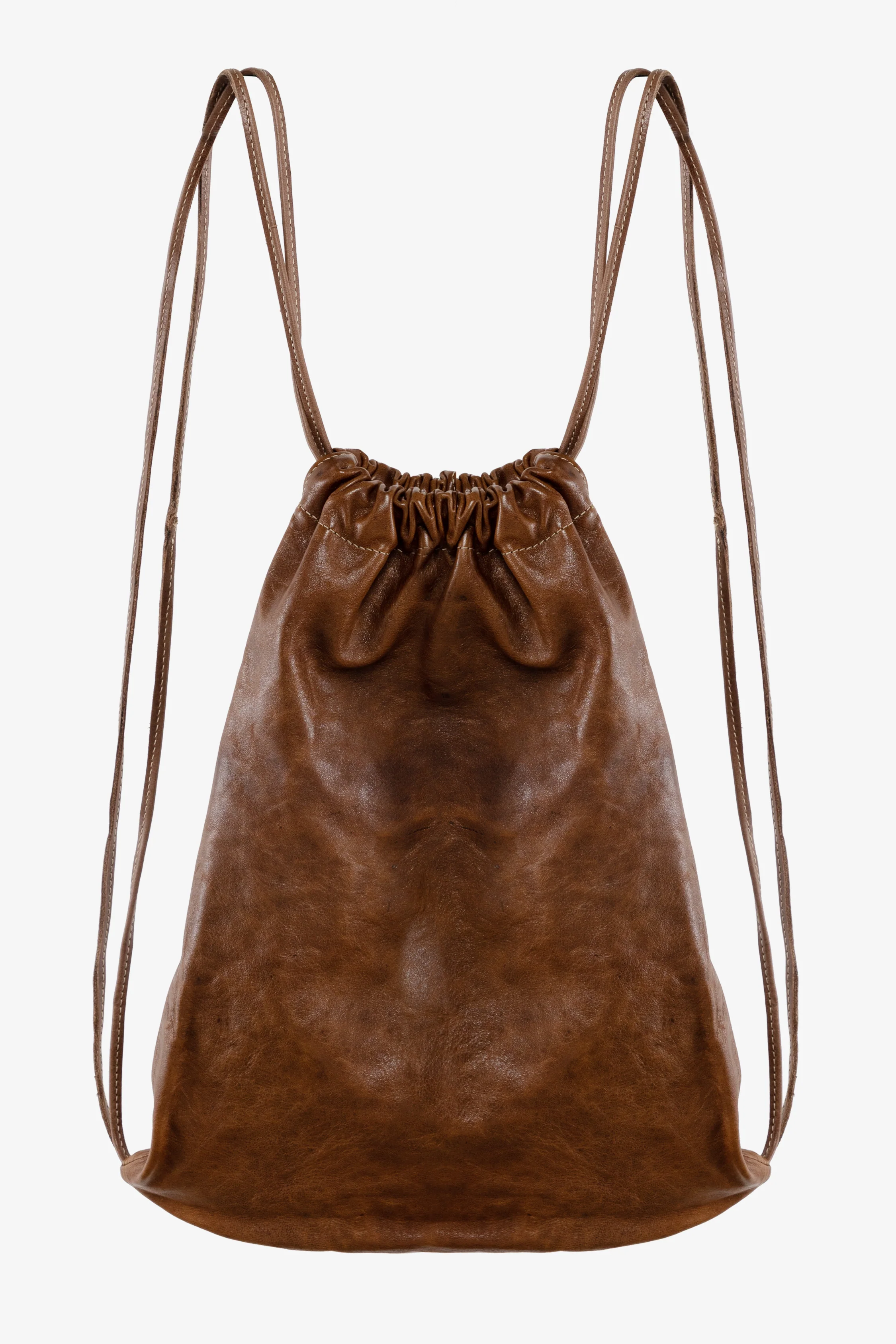 RLH3414 - Unisex Leather Drawstring Backpack - Image 43