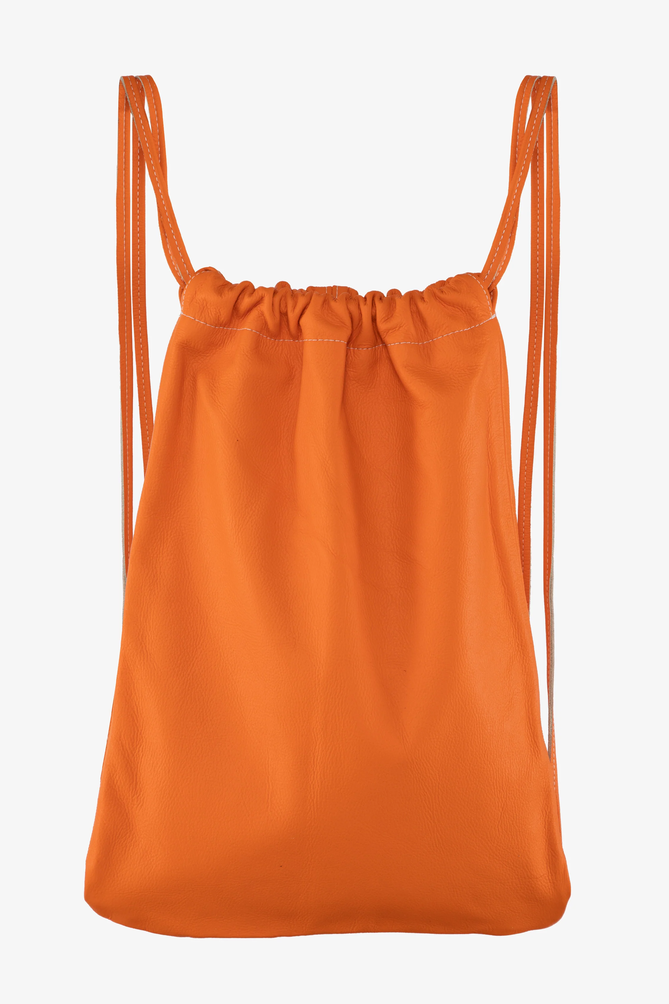 RLH3414 - Unisex Leather Drawstring Backpack - Image 48