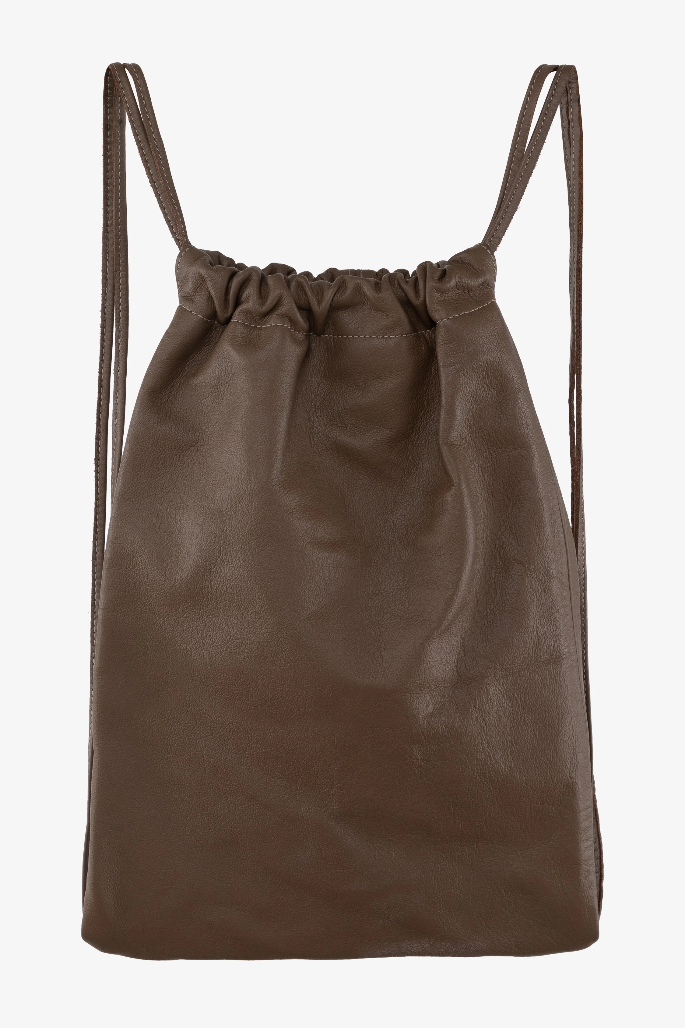 RLH3414 - Unisex Leather Drawstring Backpack - Image 50