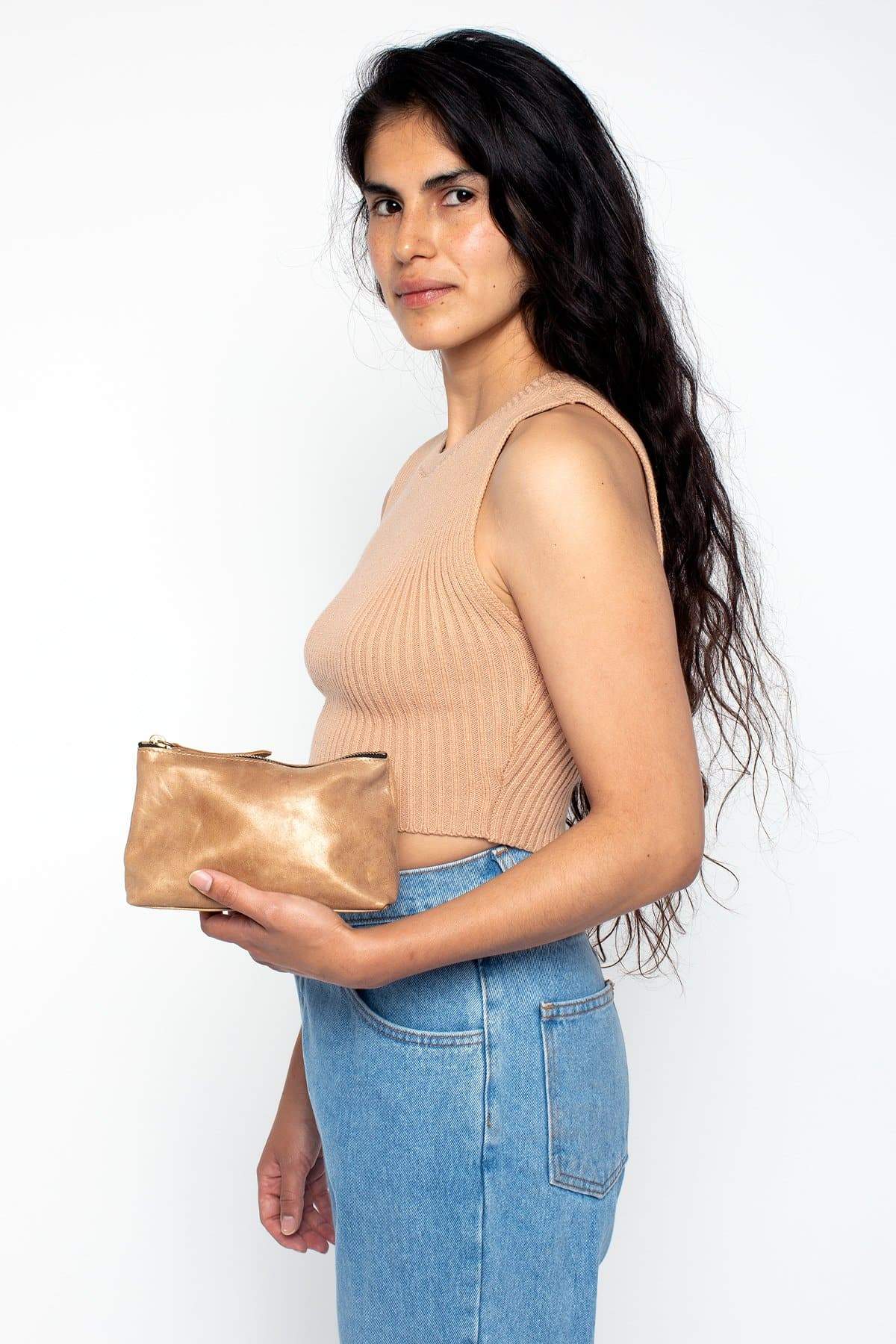 RLH3430 - Leather Makeup Bag - Image 2