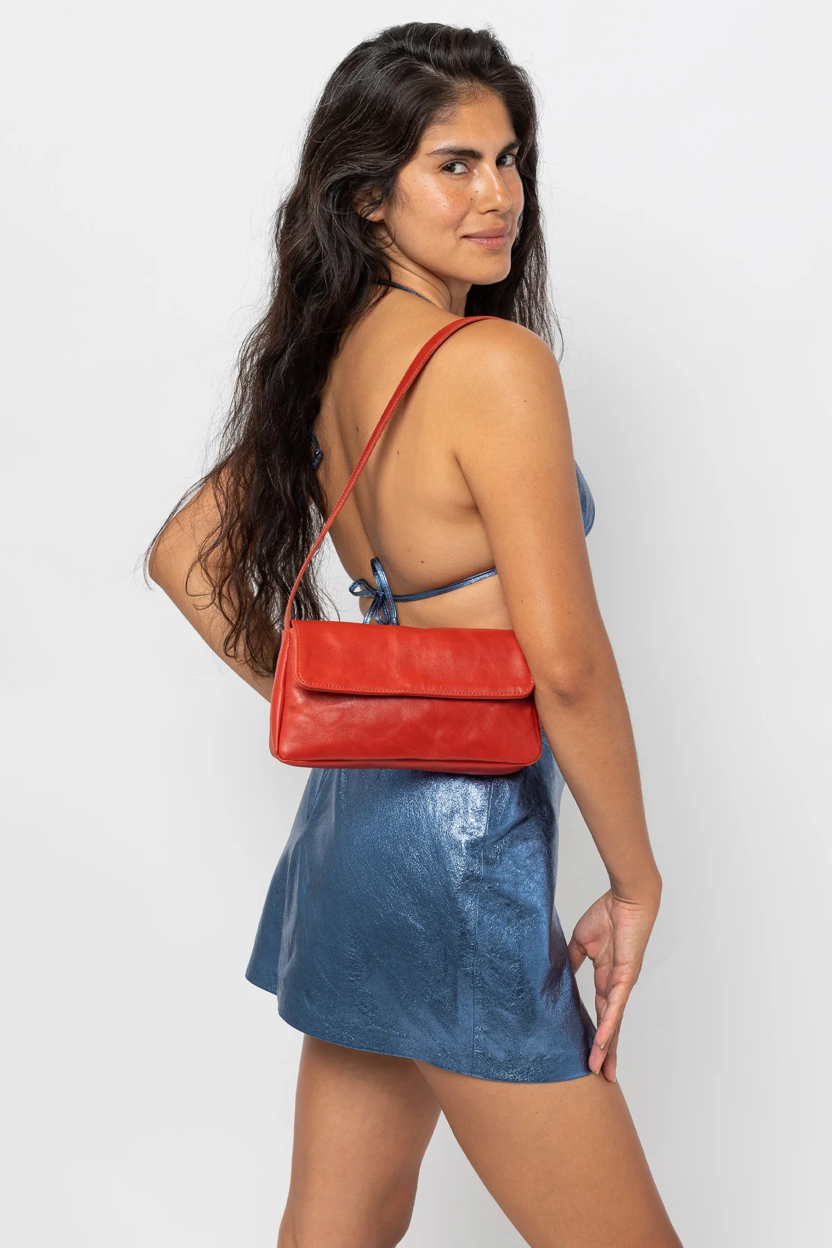 RLH3431 - Classic Leather Shoulder Bag - Image 10