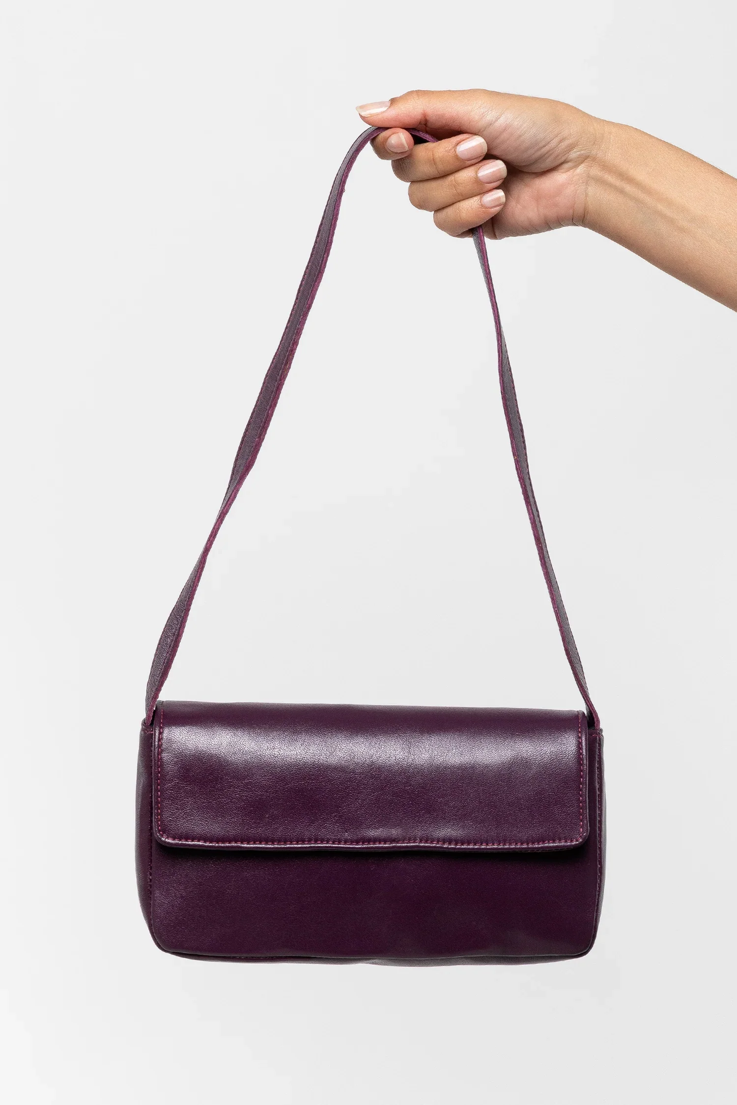 RLH3431 - Classic Leather Shoulder Bag - Image 100