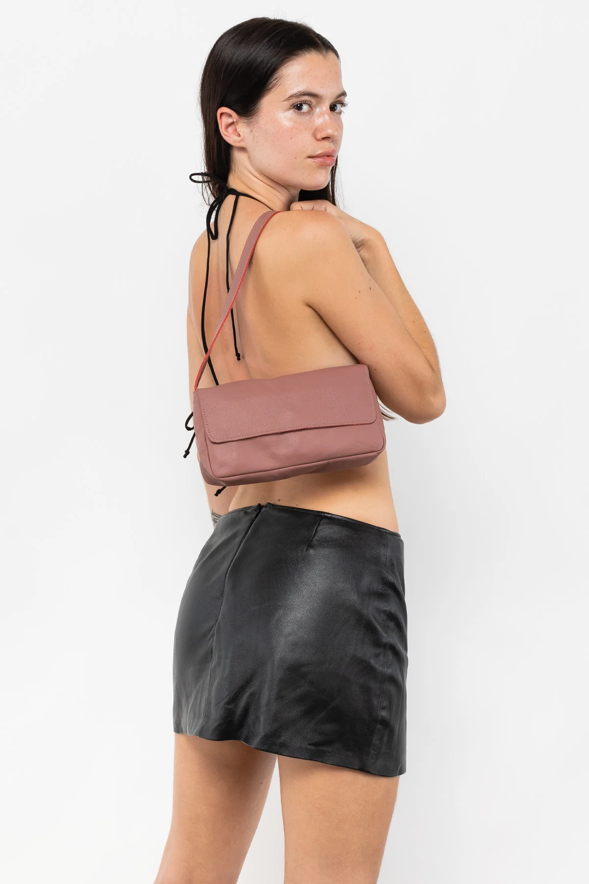 RLH3431 - Classic Leather Shoulder Bag - Image 23