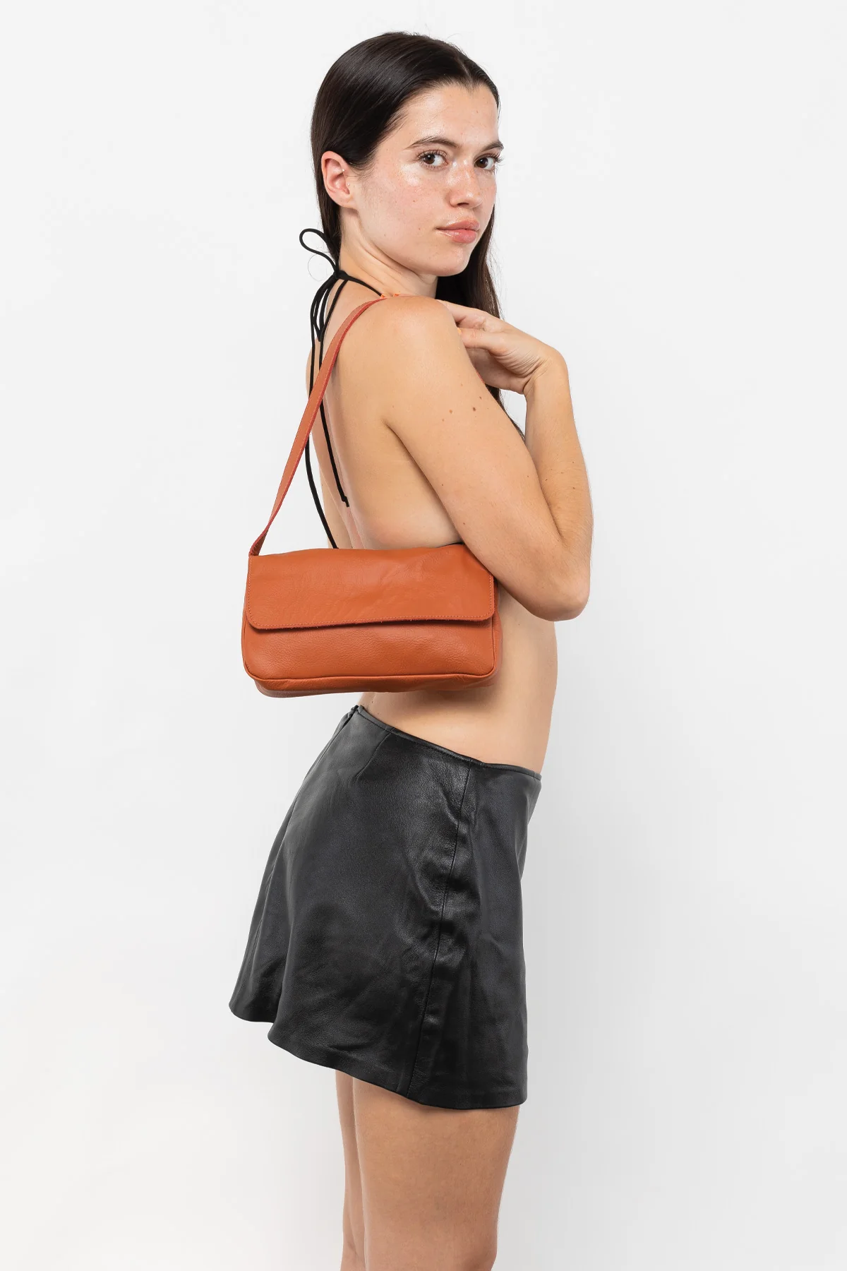 RLH3431 - Classic Leather Shoulder Bag - Image 24