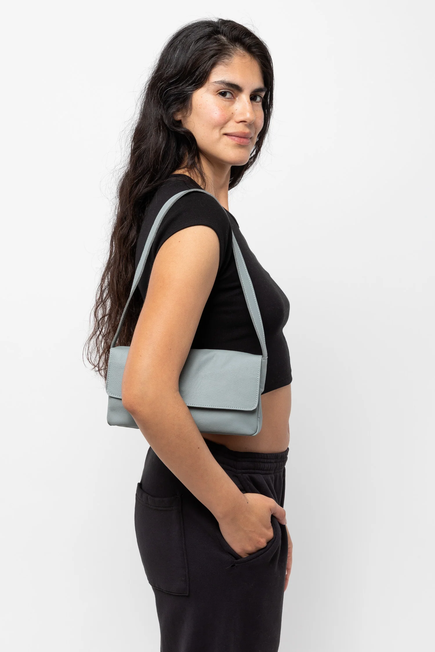 RLH3431 - Classic Leather Shoulder Bag - Image 40
