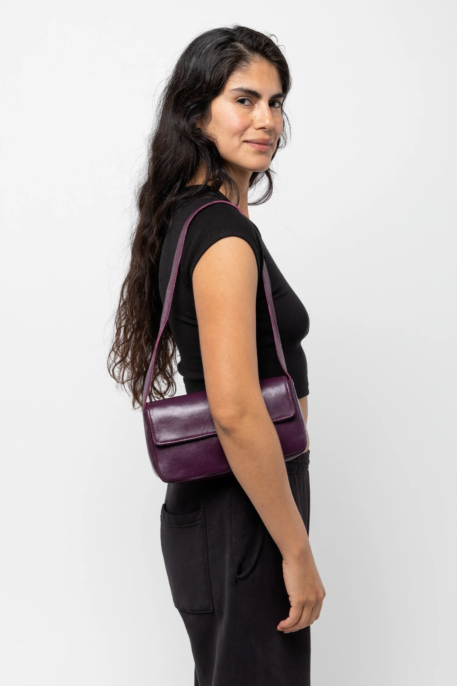 RLH3431 - Classic Leather Shoulder Bag - Image 50