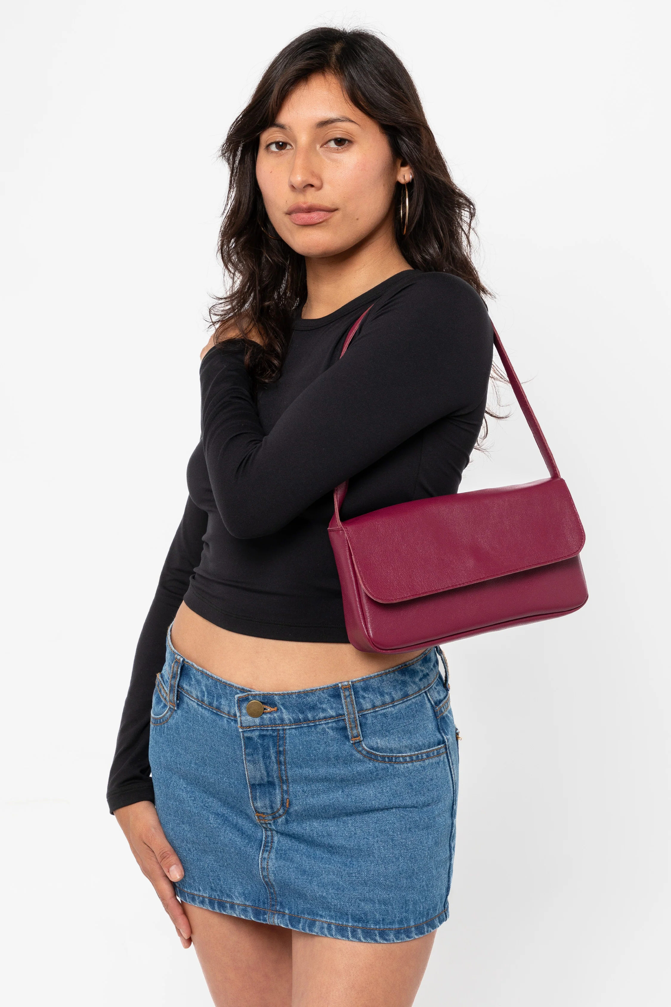 RLH3431 - Classic Leather Shoulder Bag - Image 55