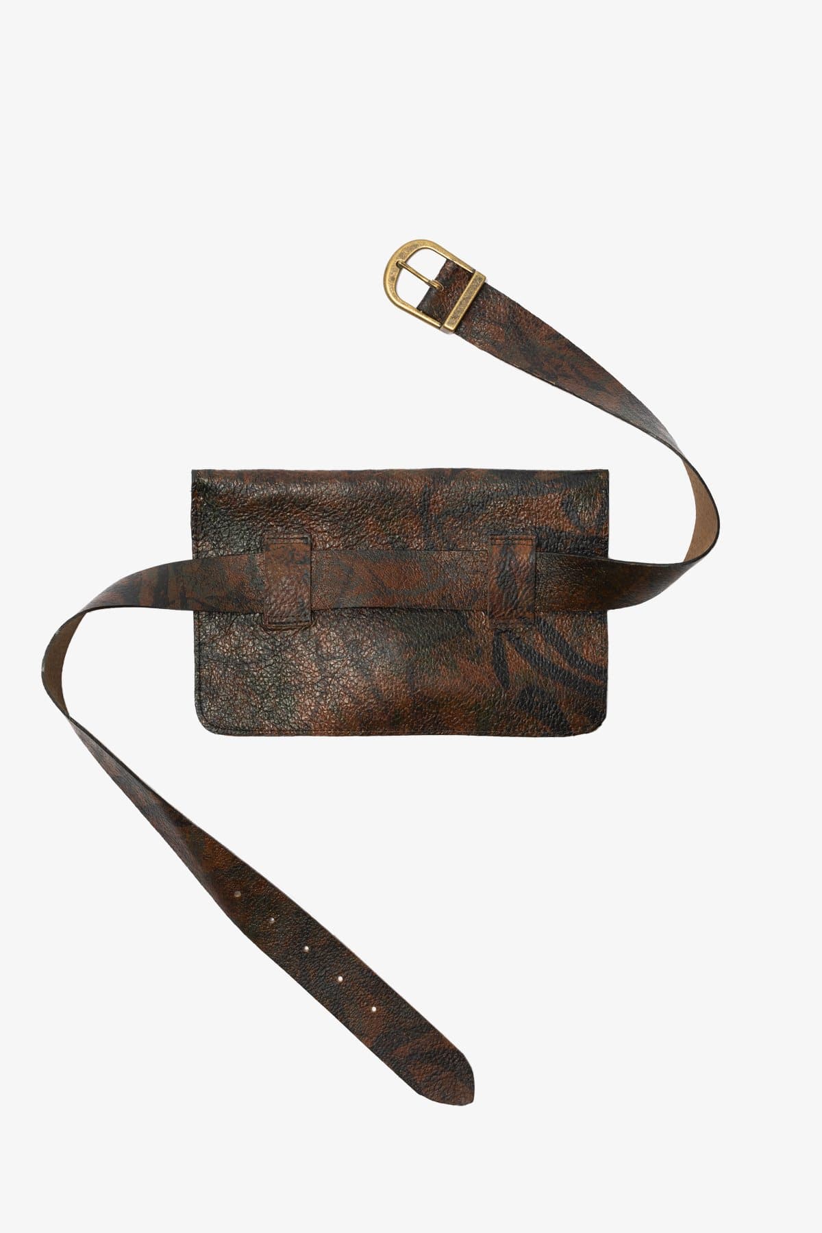 RLH3433 - Large Multifunctional Belted Envelope Clutch - Image 10