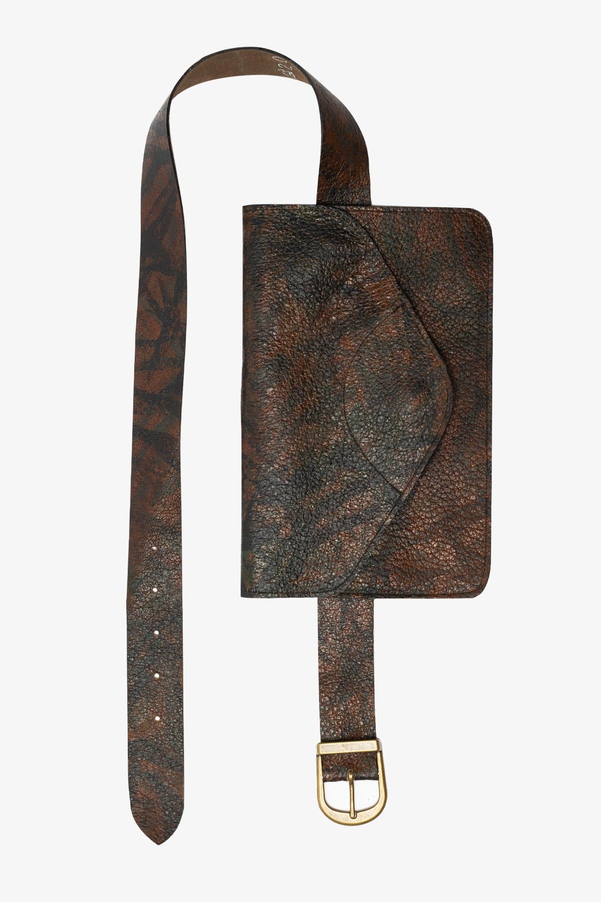 RLH3433 - Large Multifunctional Belted Envelope Clutch - Image 12