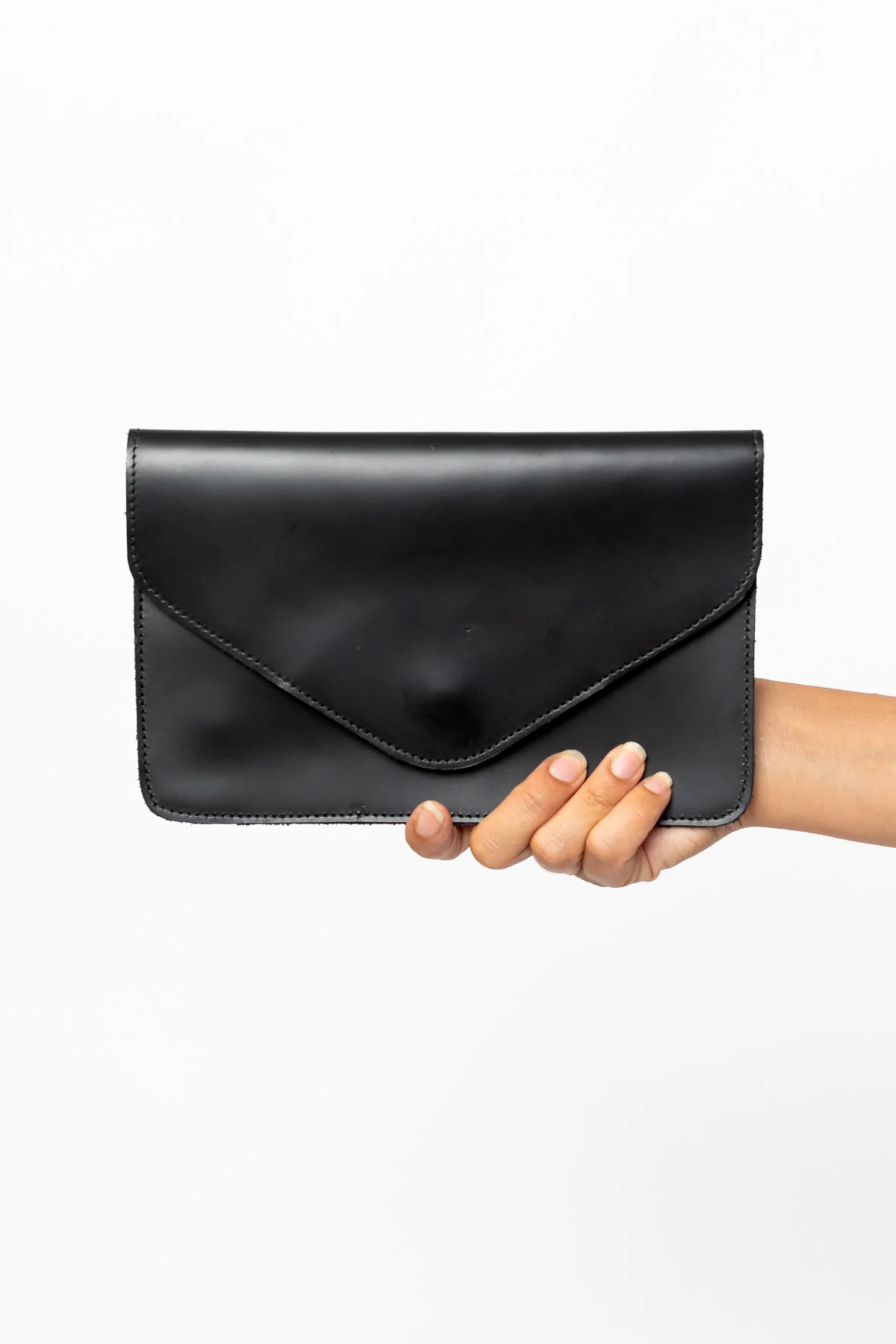 RLH3433 - Large Multifunctional Belted Envelope Clutch - Image 5