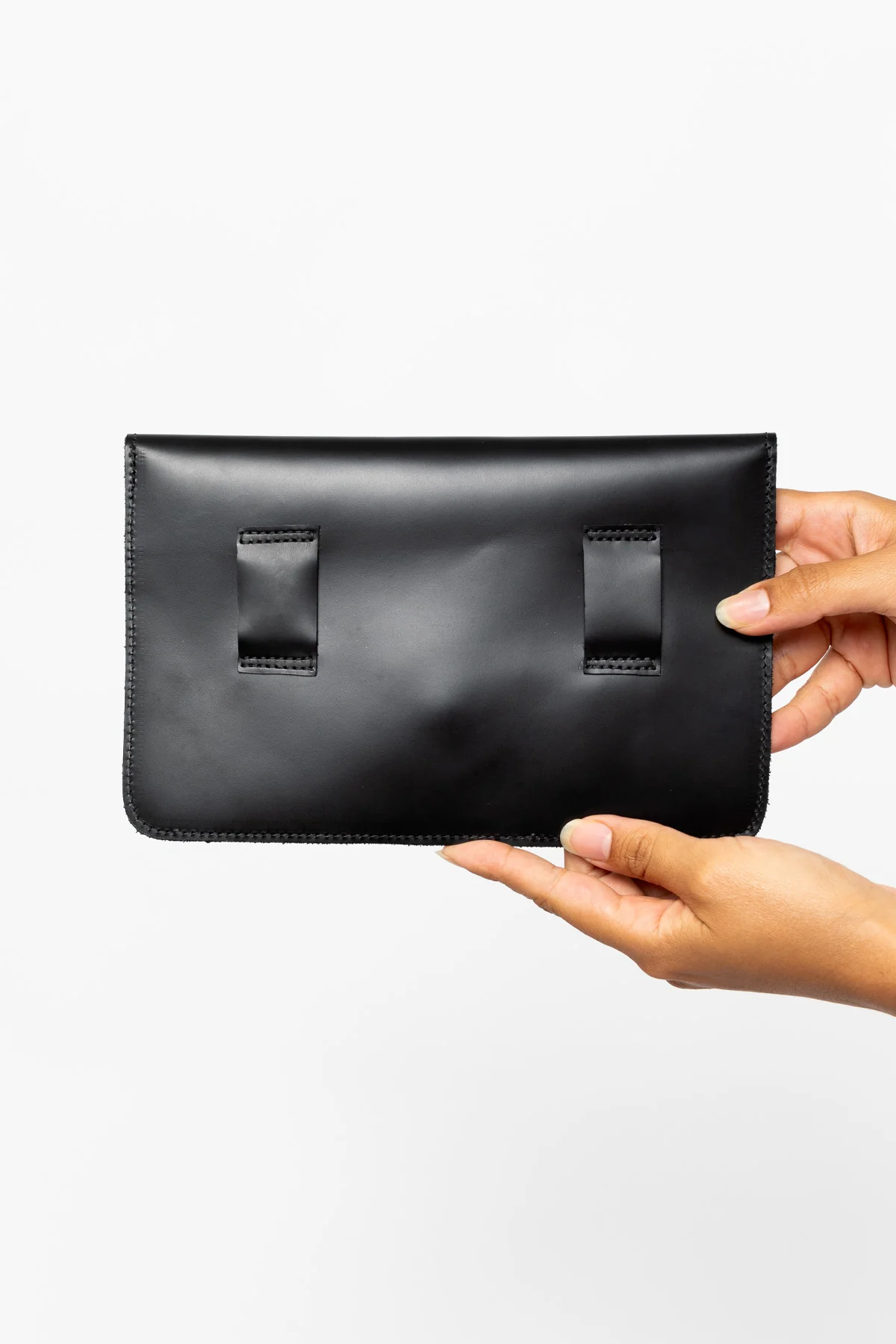 RLH3433 - Large Multifunctional Belted Envelope Clutch - Image 6