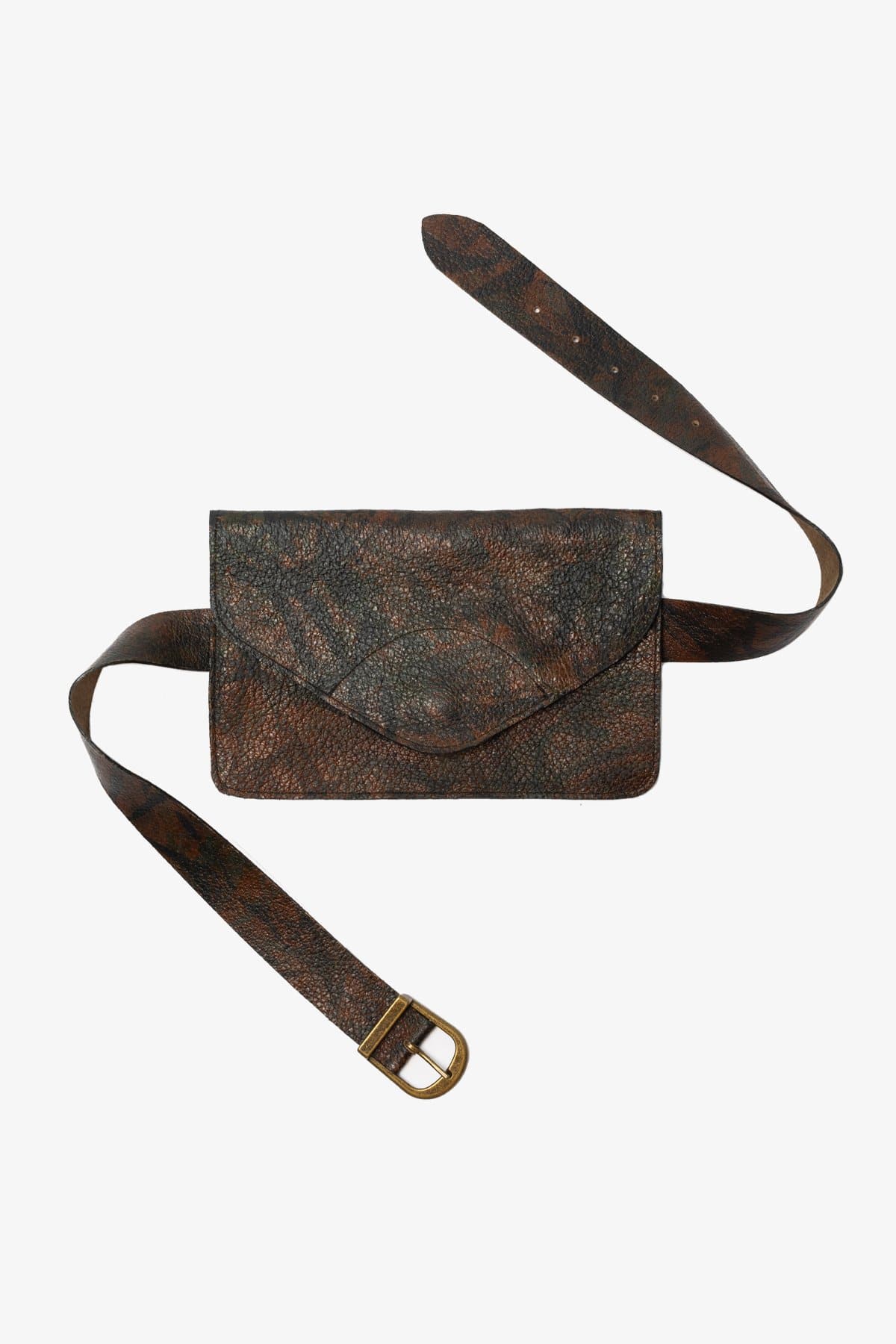 RLH3433 - Large Multifunctional Belted Envelope Clutch - Image 9