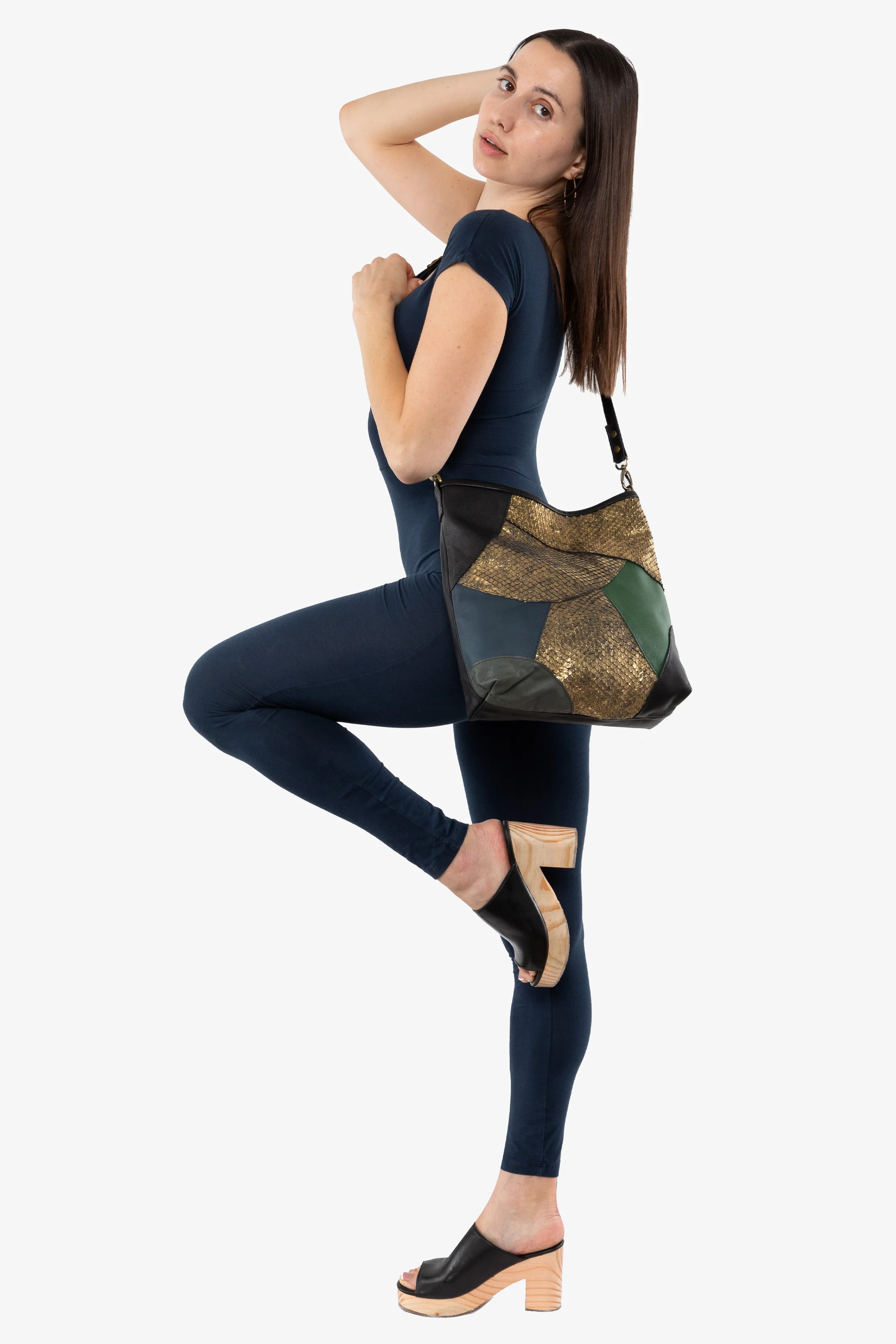 RLH3450 - Patchwork Crossbody Bag - Image 25