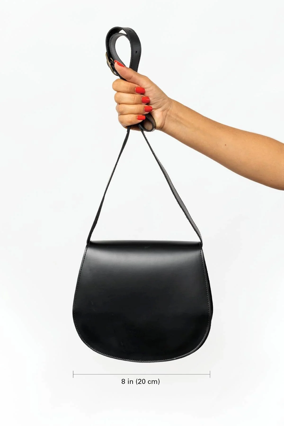 RLH3453 - Classic Leather Saddle Bag - Image 40