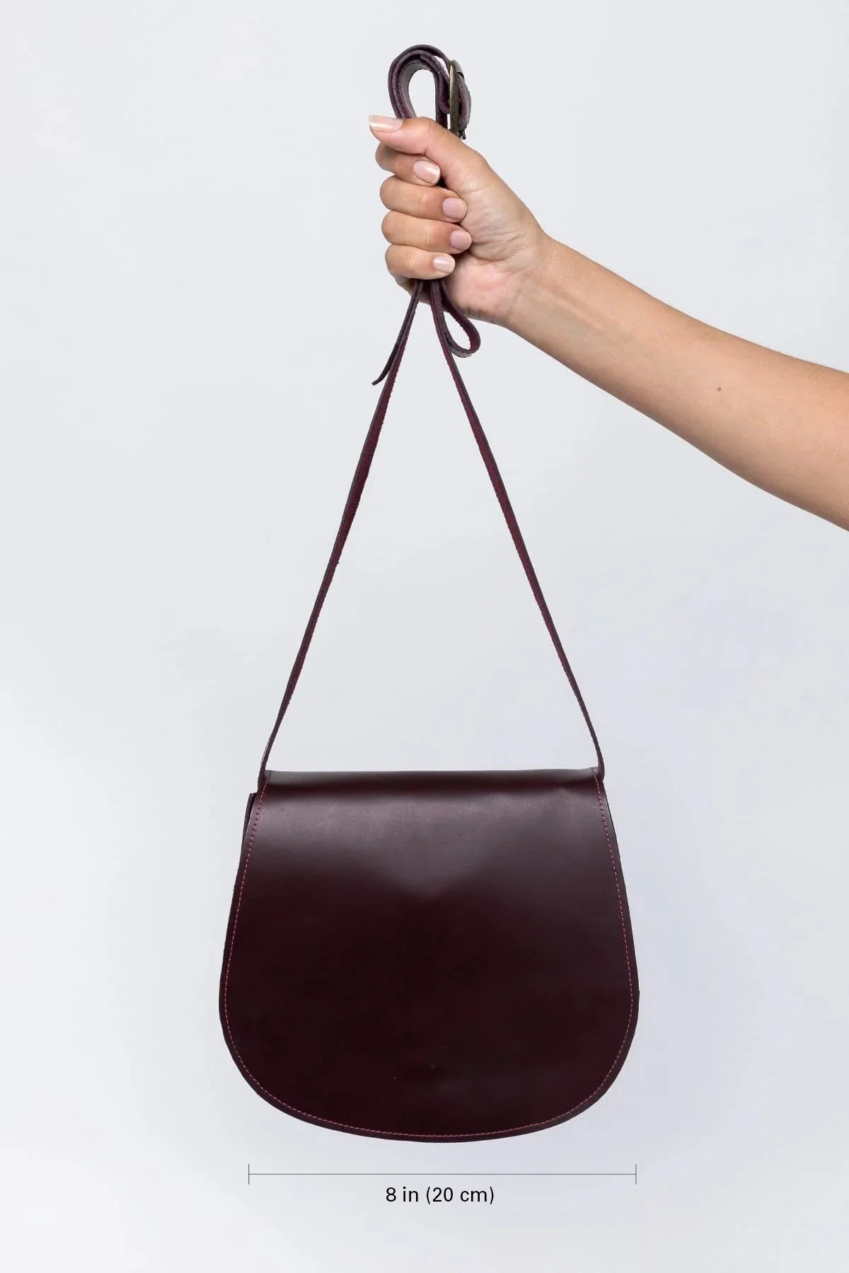 RLH3453 - Classic Leather Saddle Bag - Image 41