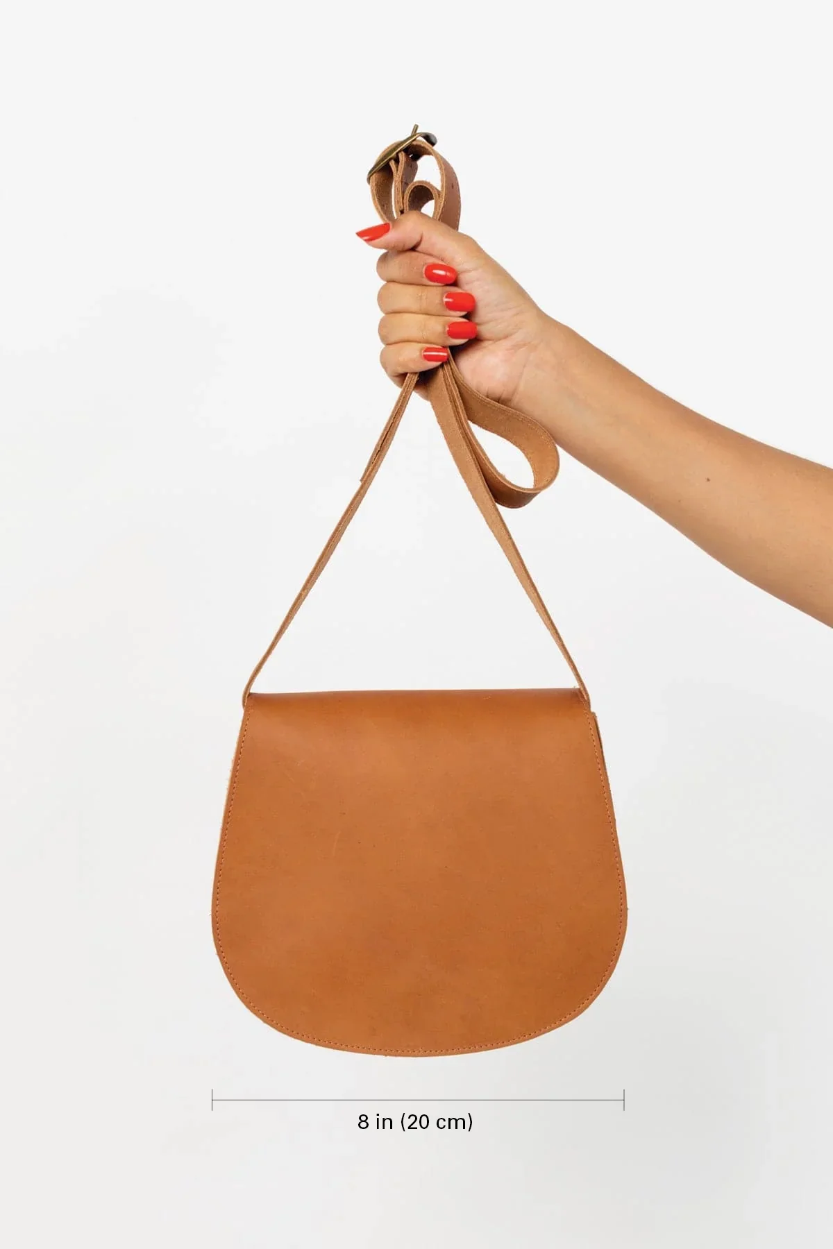 RLH3453 - Classic Leather Saddle Bag - Image 43