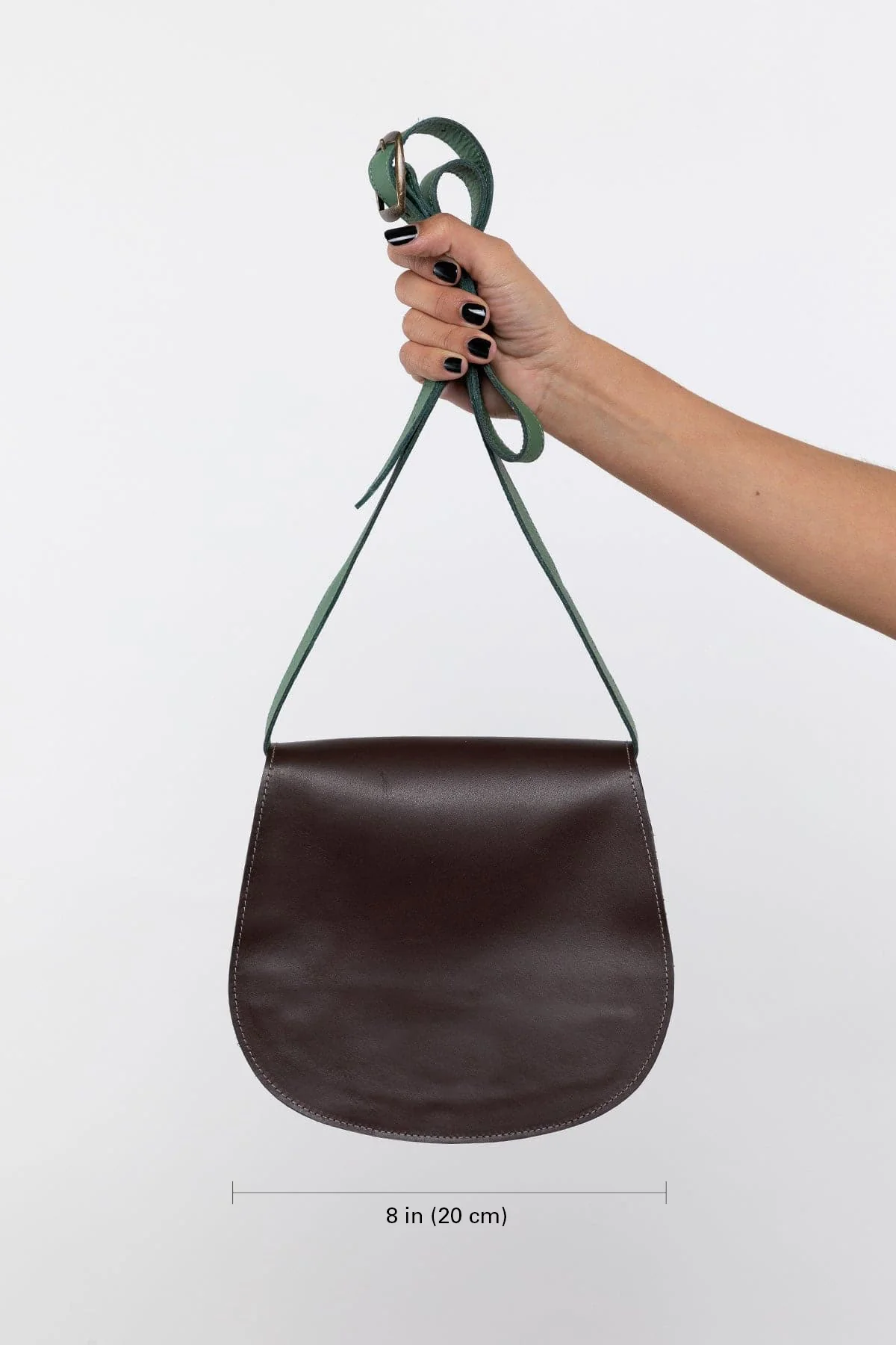RLH3453 - Classic Leather Saddle Bag - Image 44