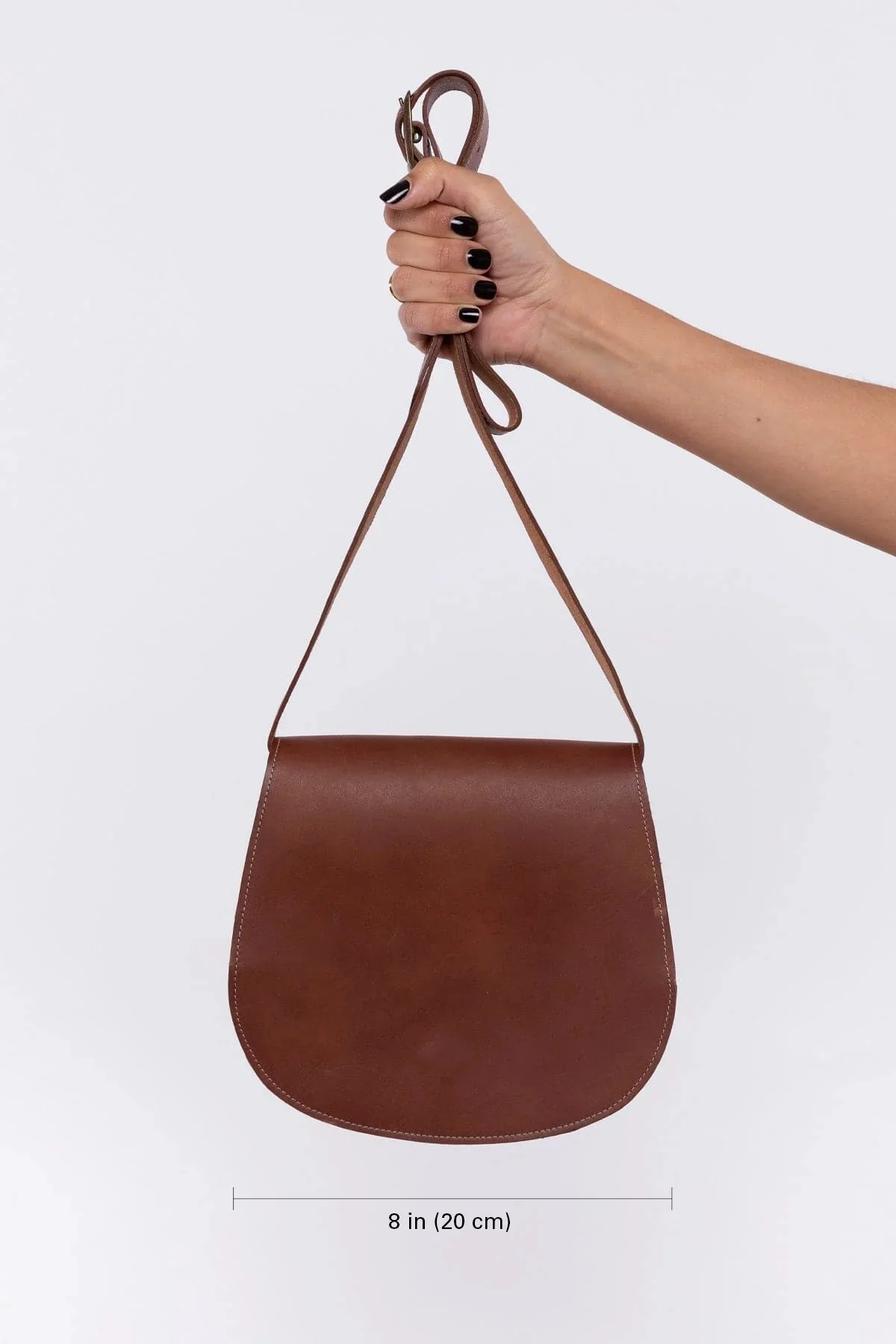 RLH3453 - Classic Leather Saddle Bag - Image 48