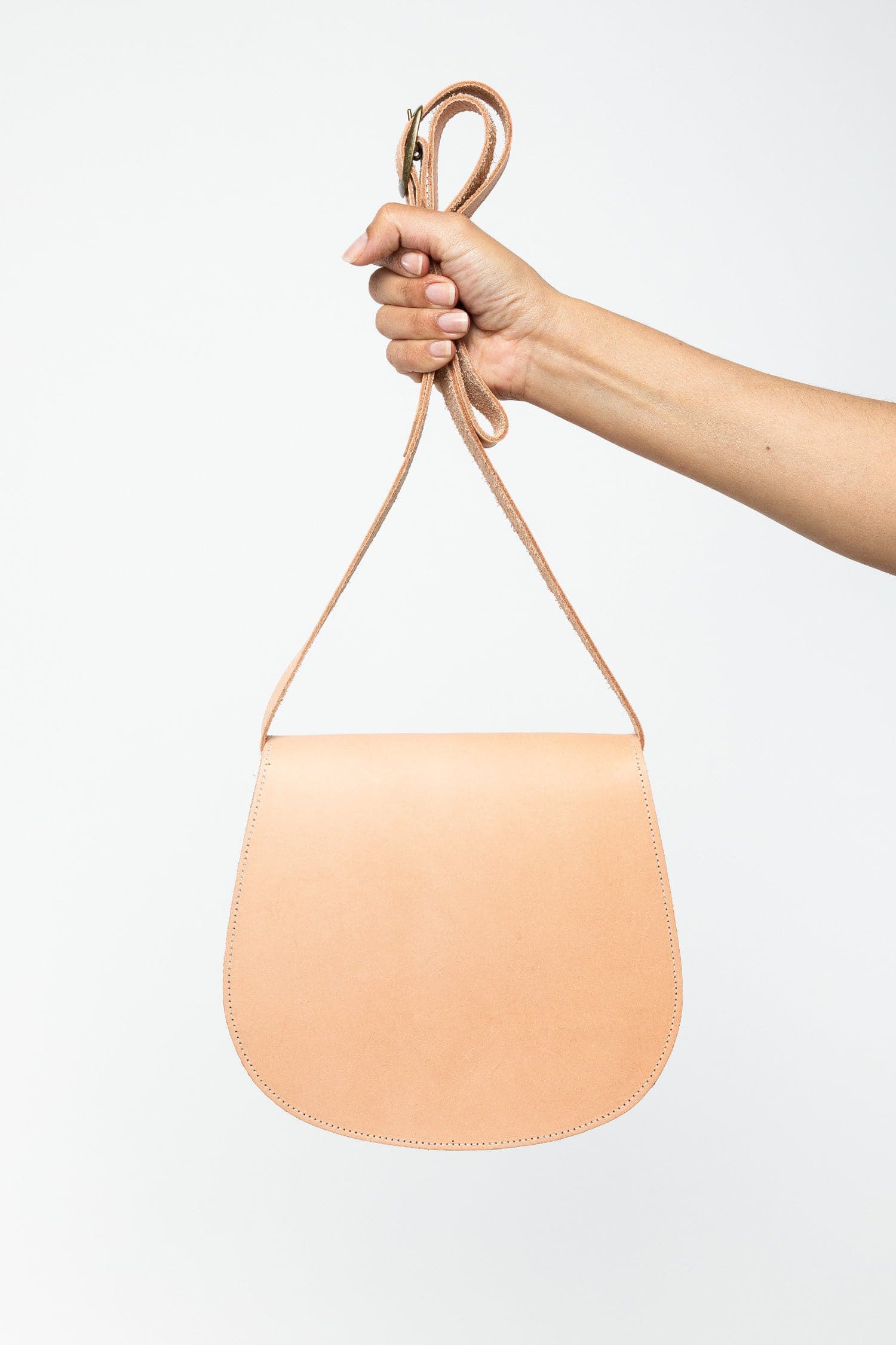 RLH3453 - Classic Leather Saddle Bag - Image 56