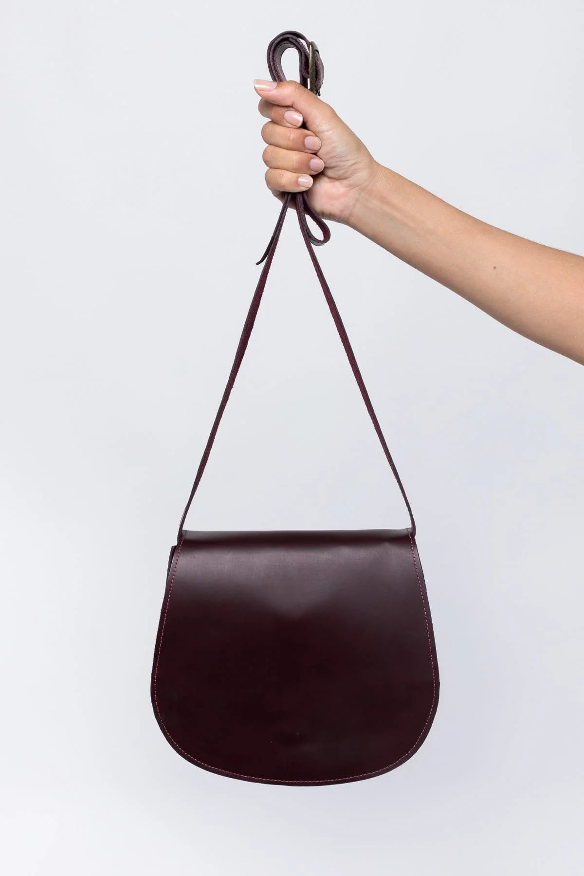 RLH3453 - Classic Leather Saddle Bag - Image 60