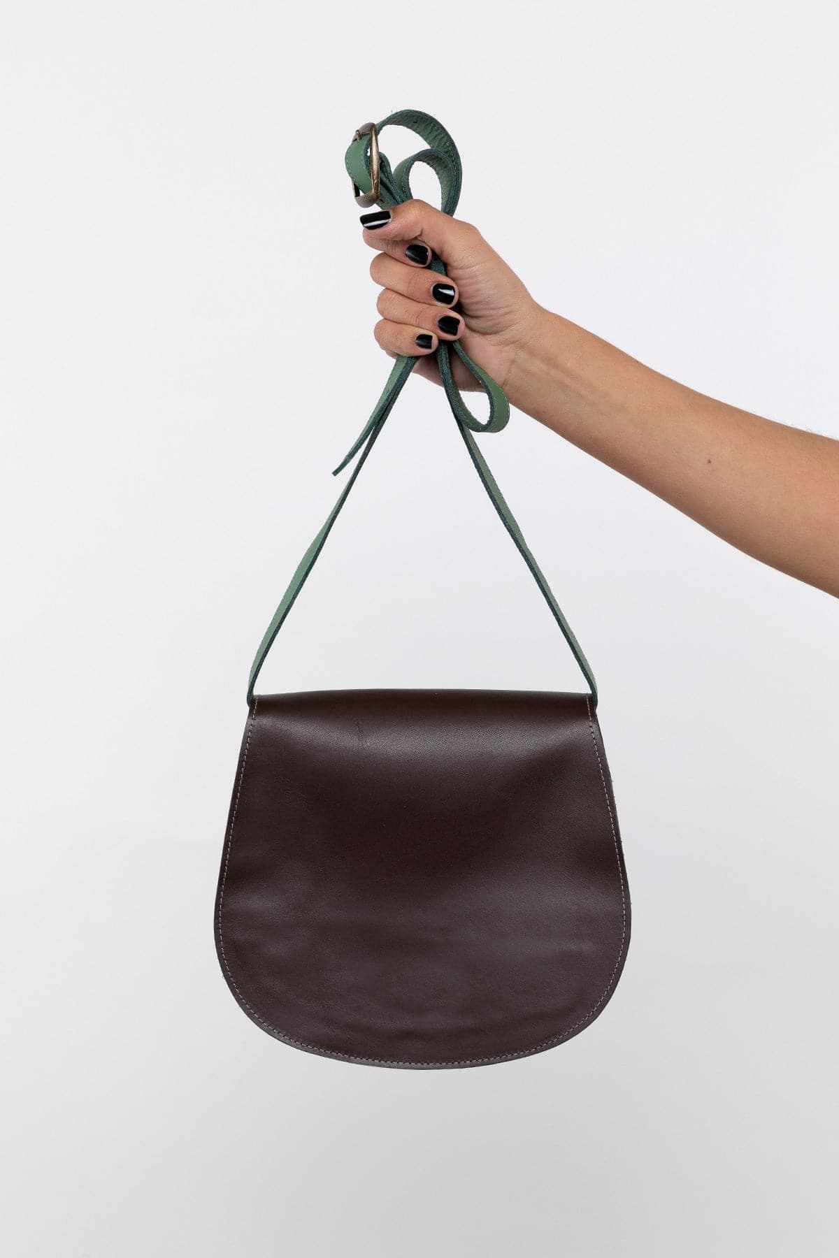 RLH3453 - Classic Leather Saddle Bag - Image 64