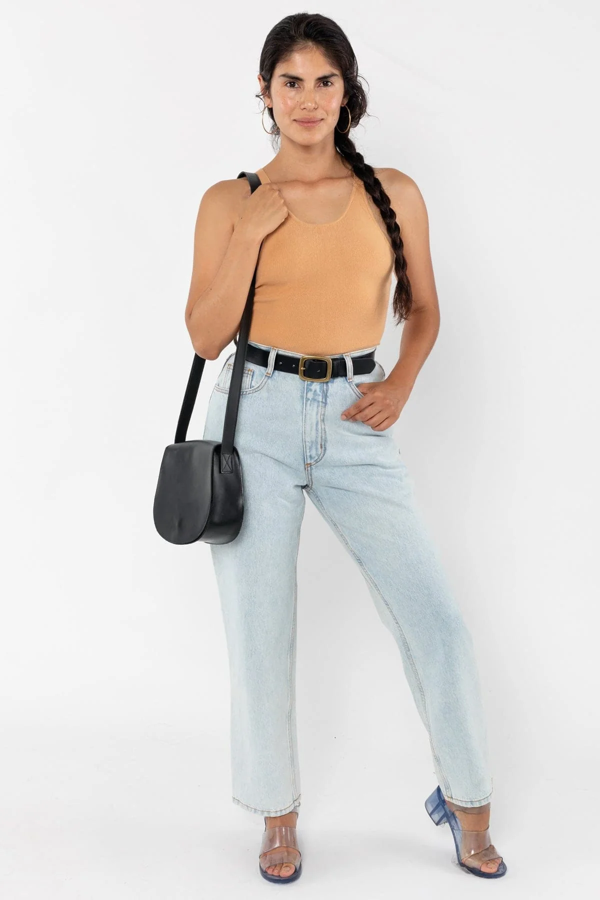 RLH3453 - Classic Leather Saddle Bag - Image 7