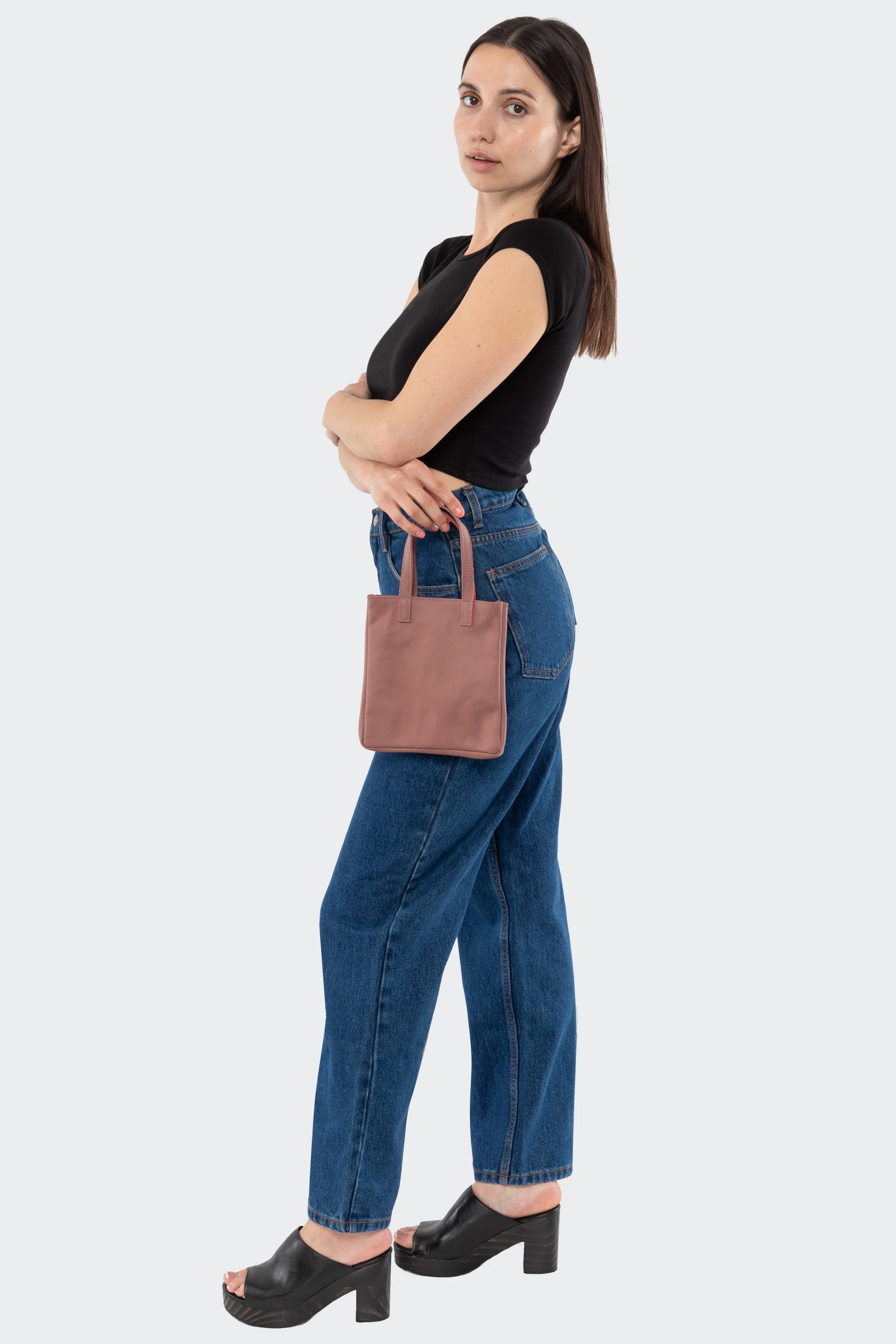 RLH3455 - Mini Leather Tote Bag - Image 25