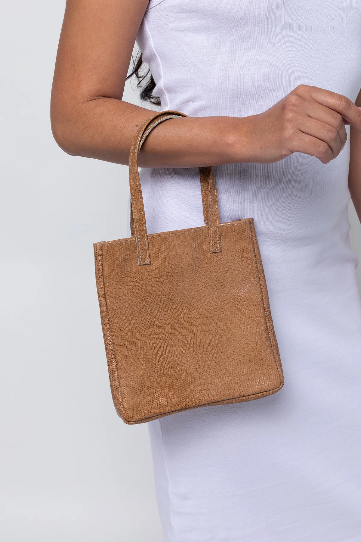 RLH3455 - Mini Leather Tote Bag - Image 4