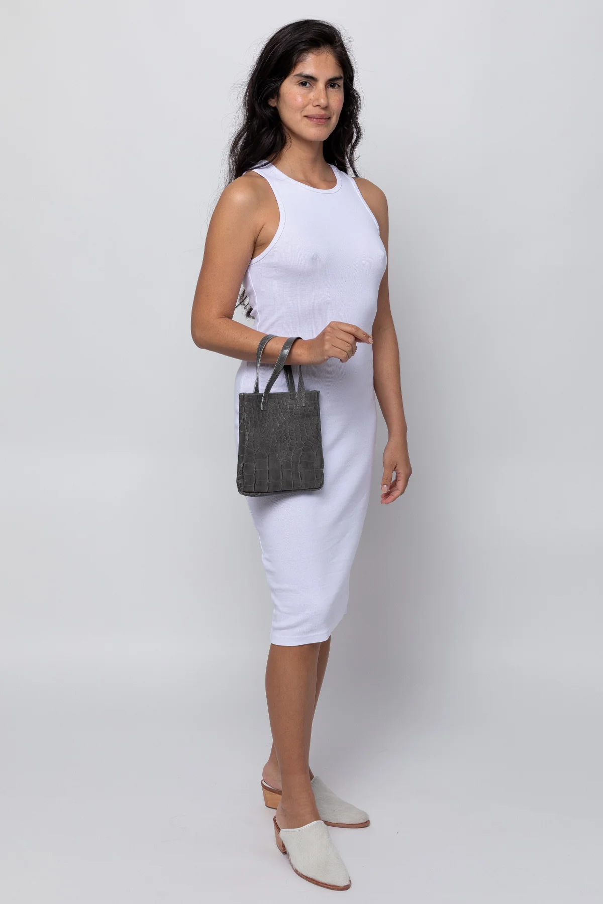 RLH3455 - Mini Leather Tote Bag - Image 5