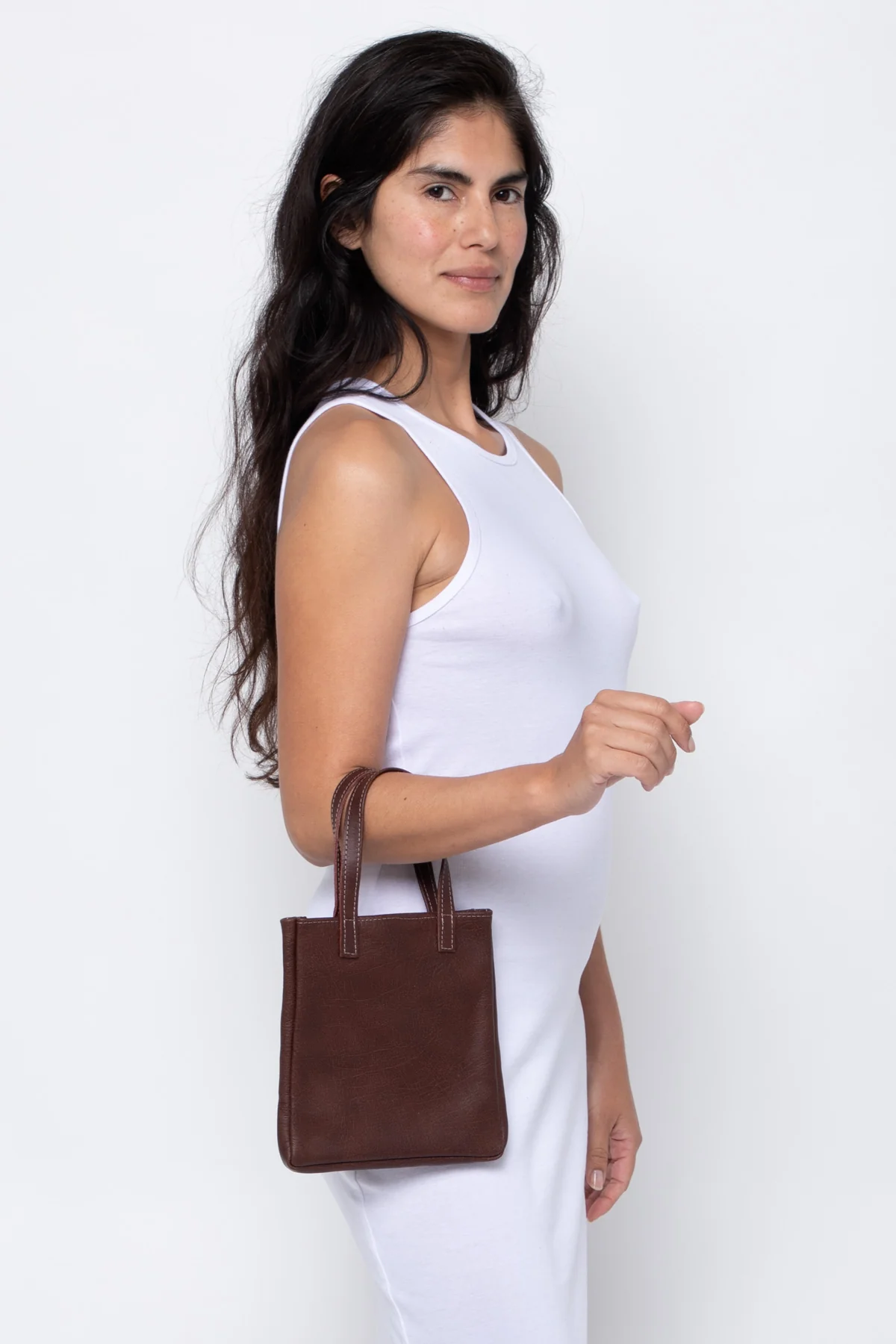 RLH3455 - Mini Leather Tote Bag - Image 9