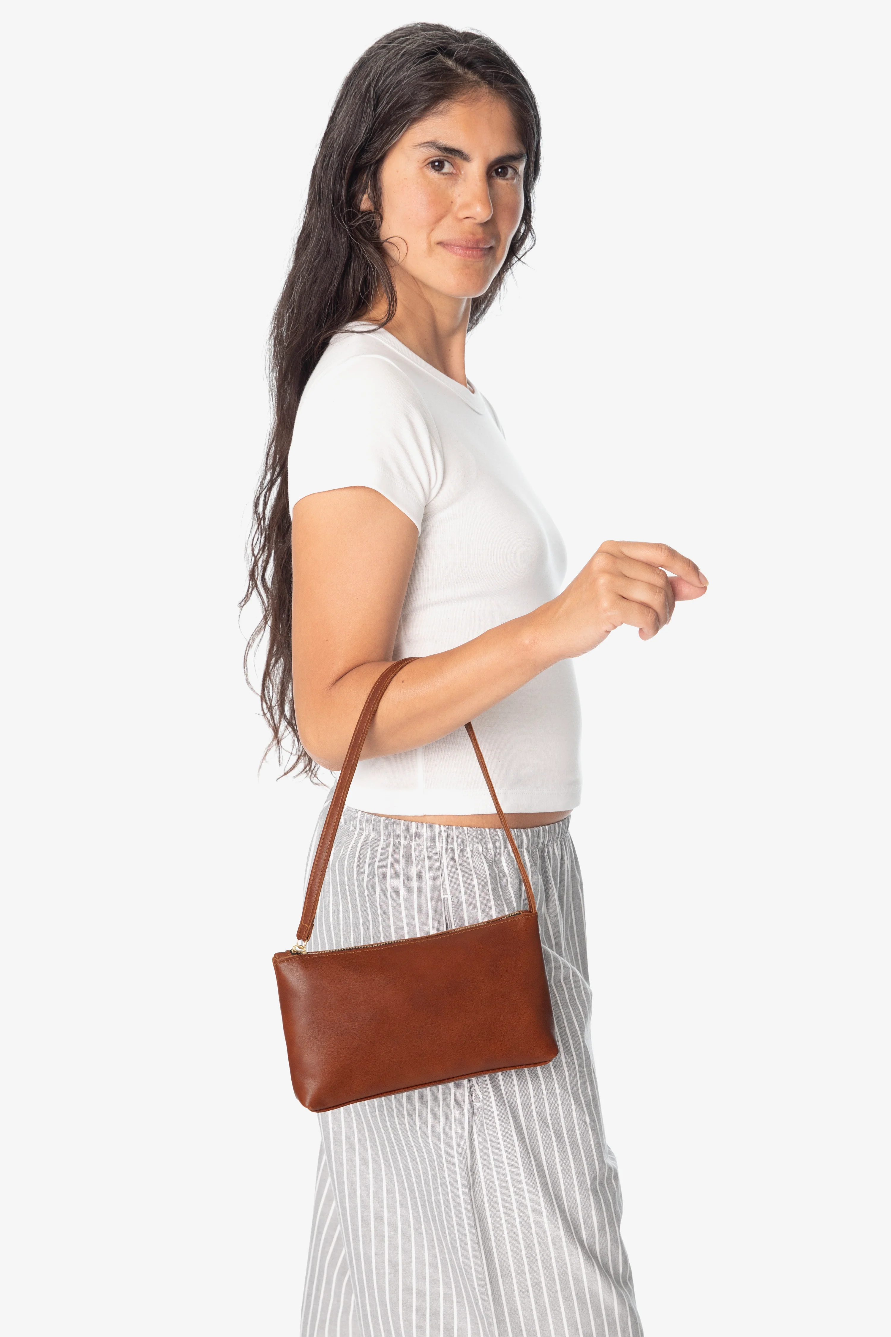 RLH3468 - Leather Zip Pochette - Image 14