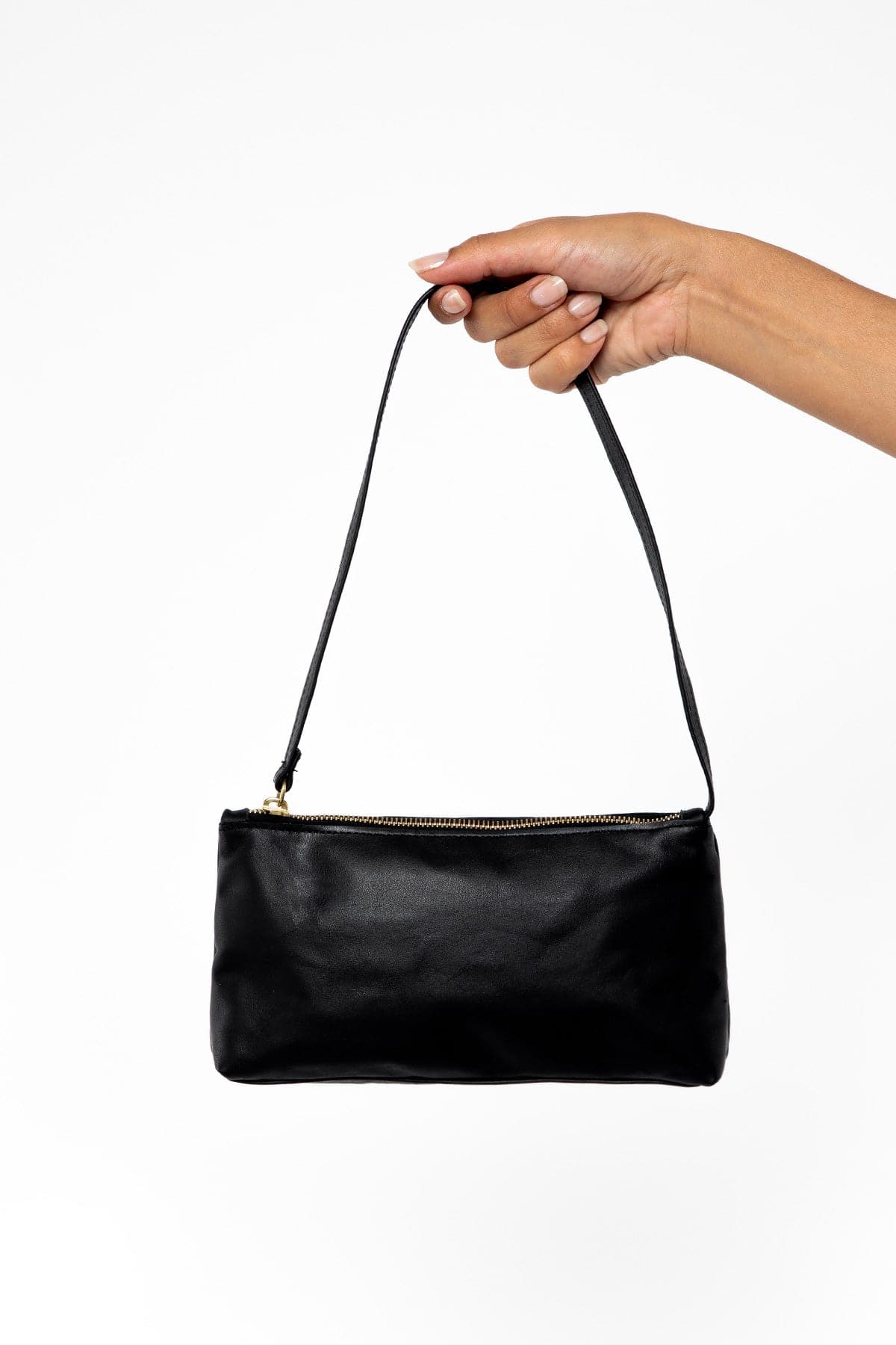 RLH3468 - Leather Zip Pochette - Image 22