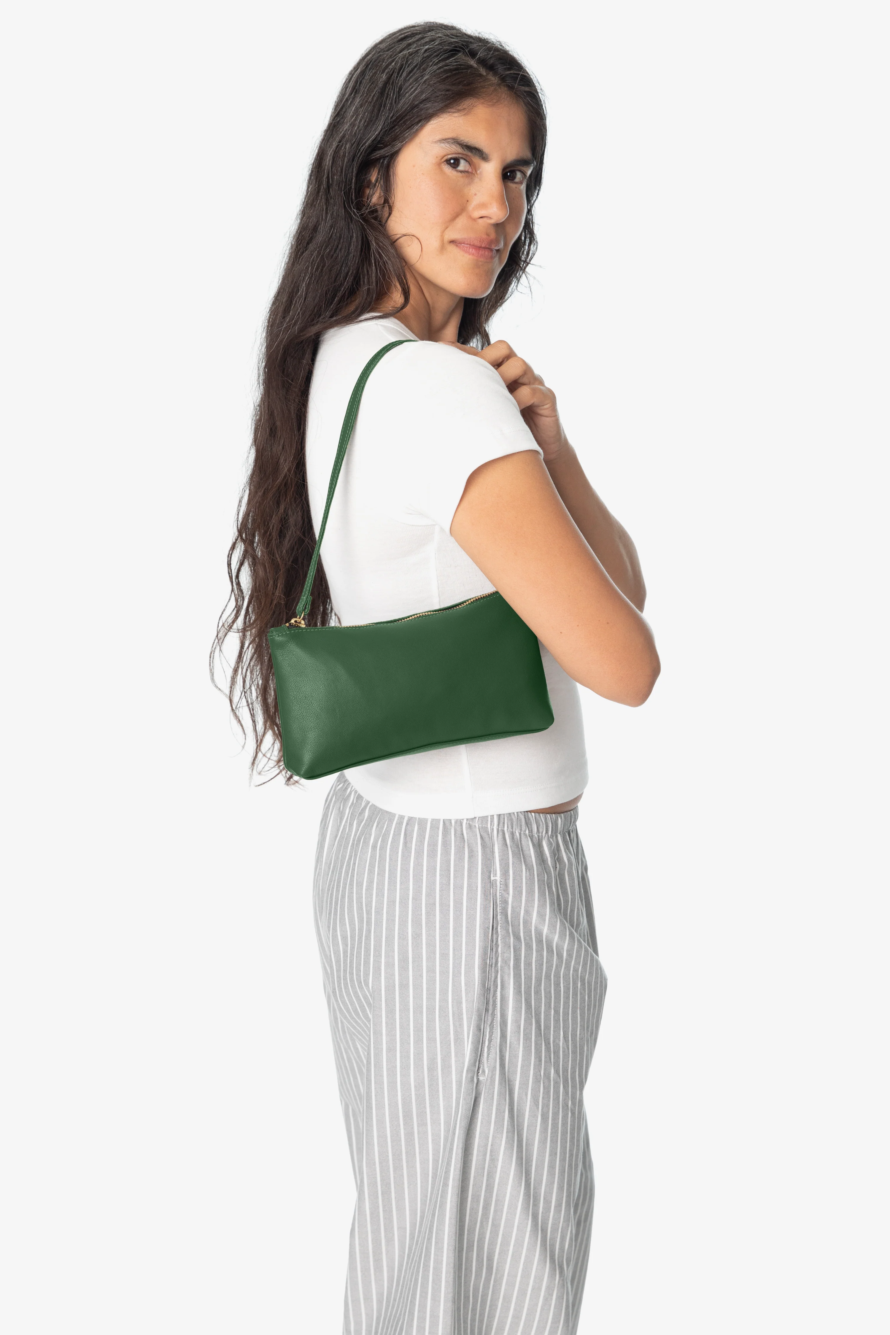 RLH3468 - Leather Zip Pochette - Image 27