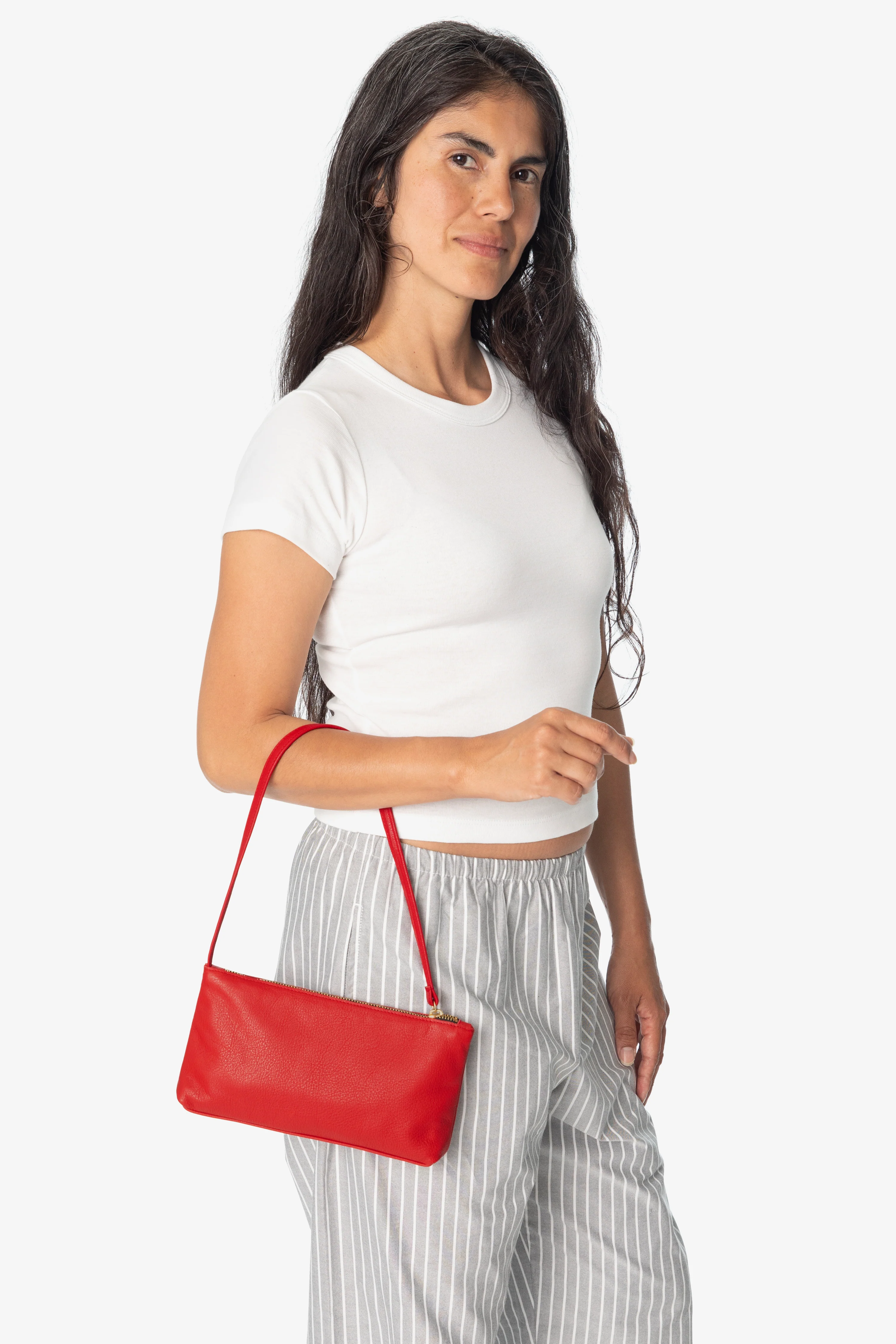 RLH3468 - Leather Zip Pochette - Image 4