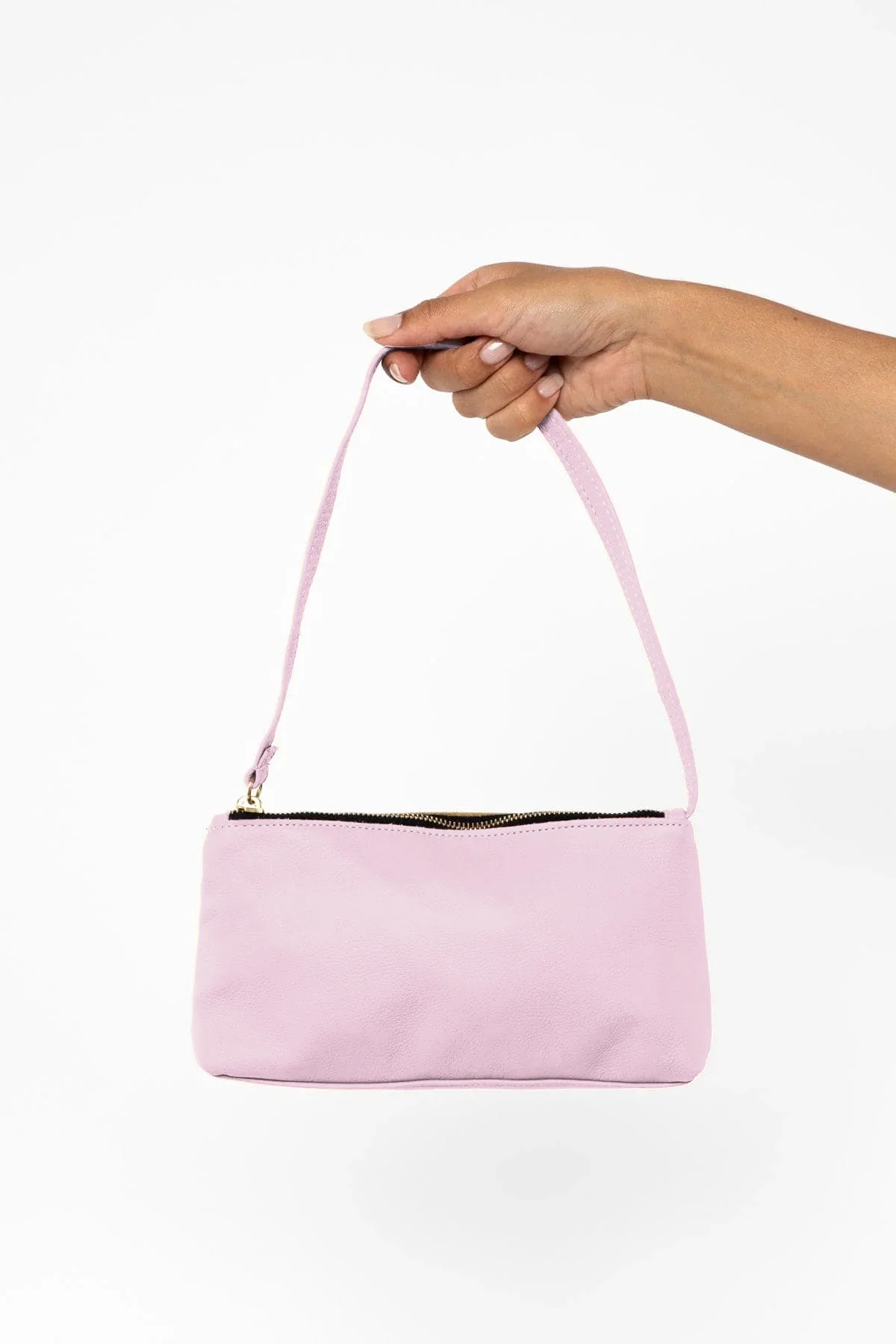 RLH3468 - Leather Zip Pochette - Image 54
