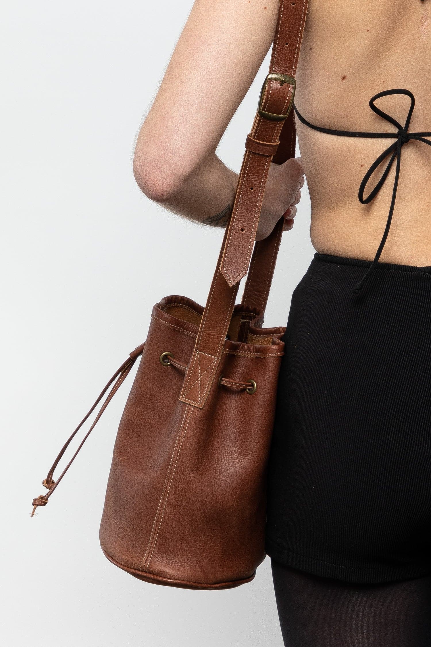 RLH3474 - Drawstring Bucket Bag - Image 12