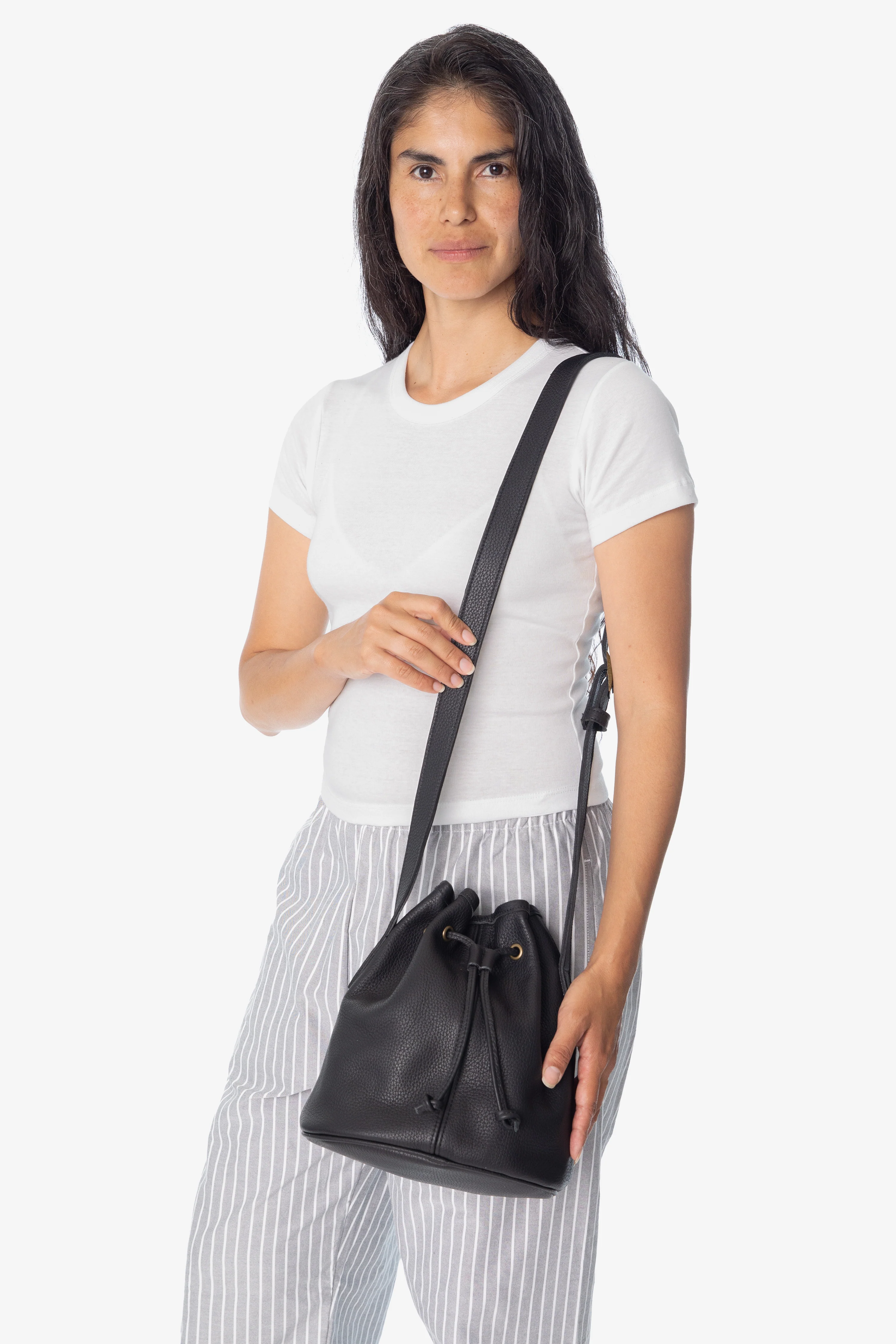 RLH3474 - Drawstring Bucket Bag - Image 3
