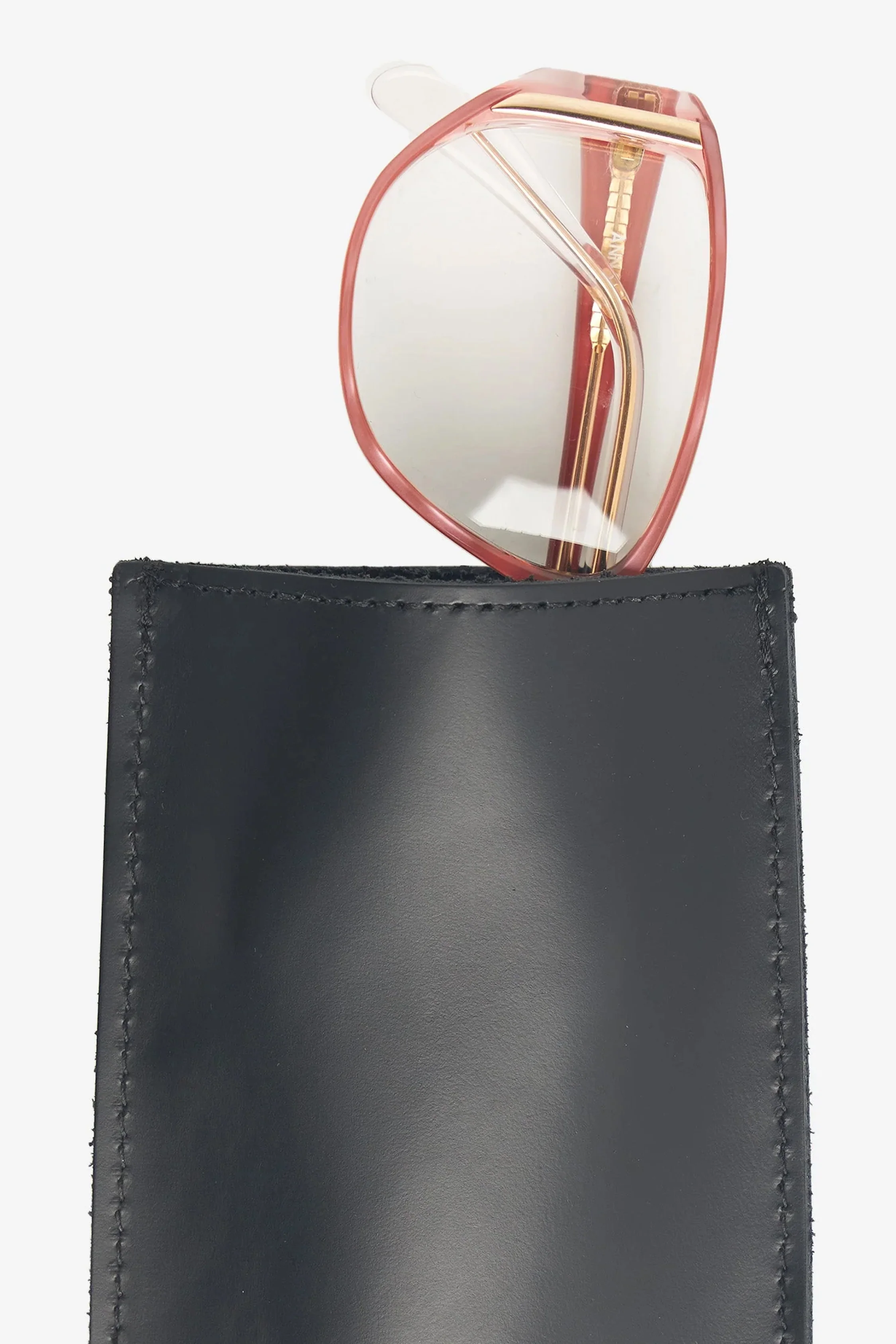 RLH3475 - Leather Glasses Case - Image 2