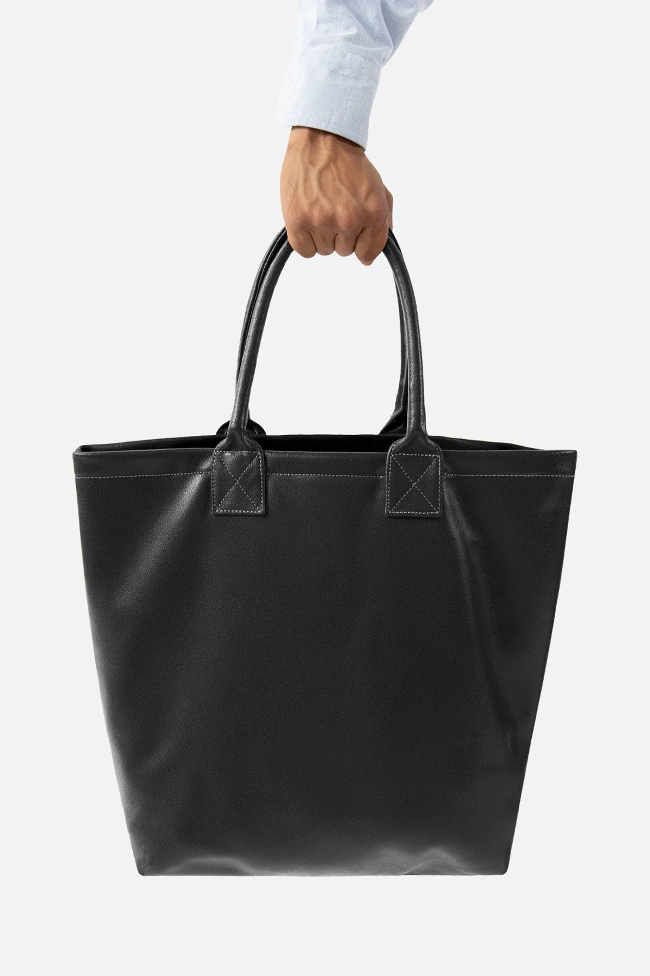 RLH3479 - Unisex Leather Museum Tote - Image 21
