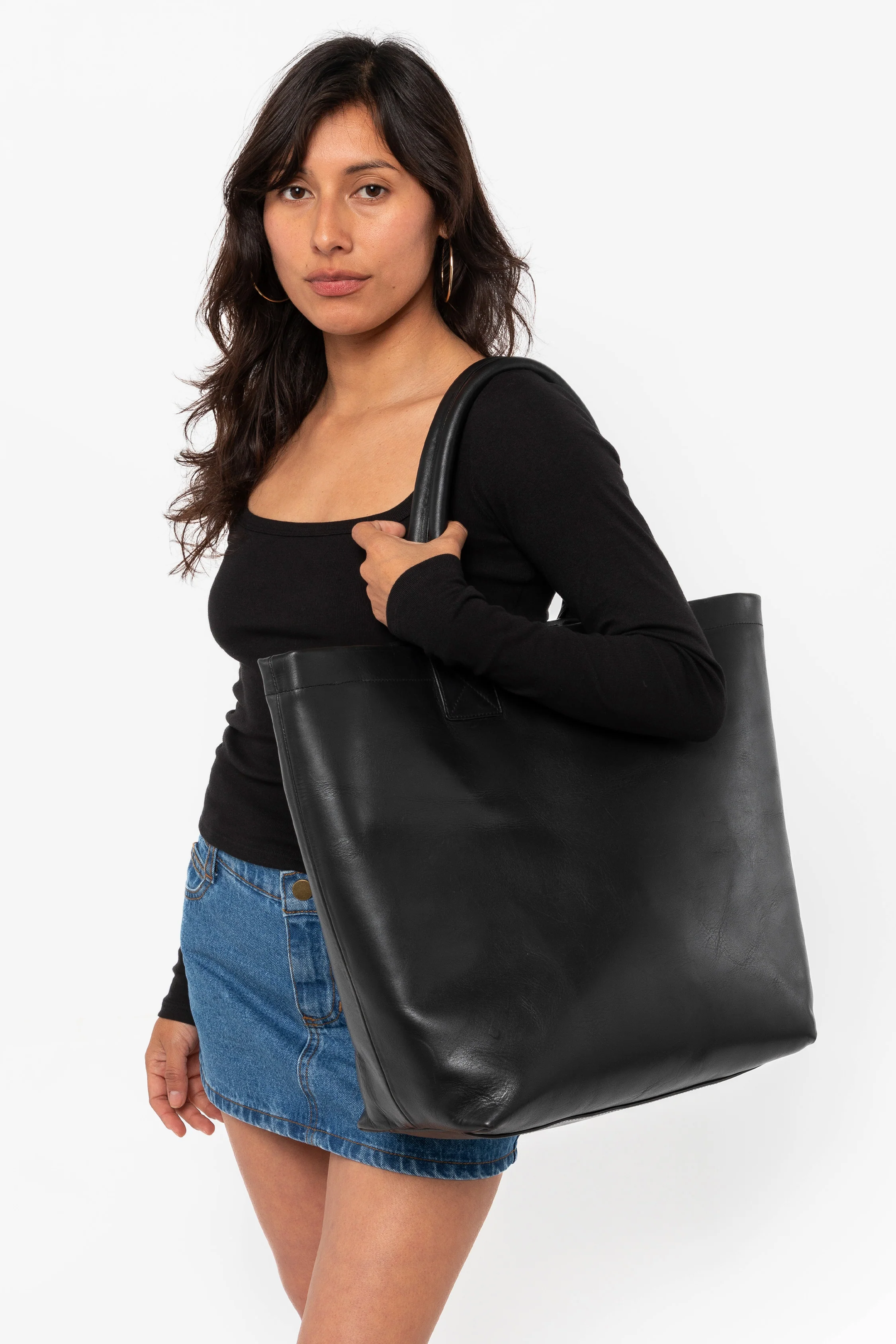 RLH3479 - Unisex Leather Museum Tote - Image 23