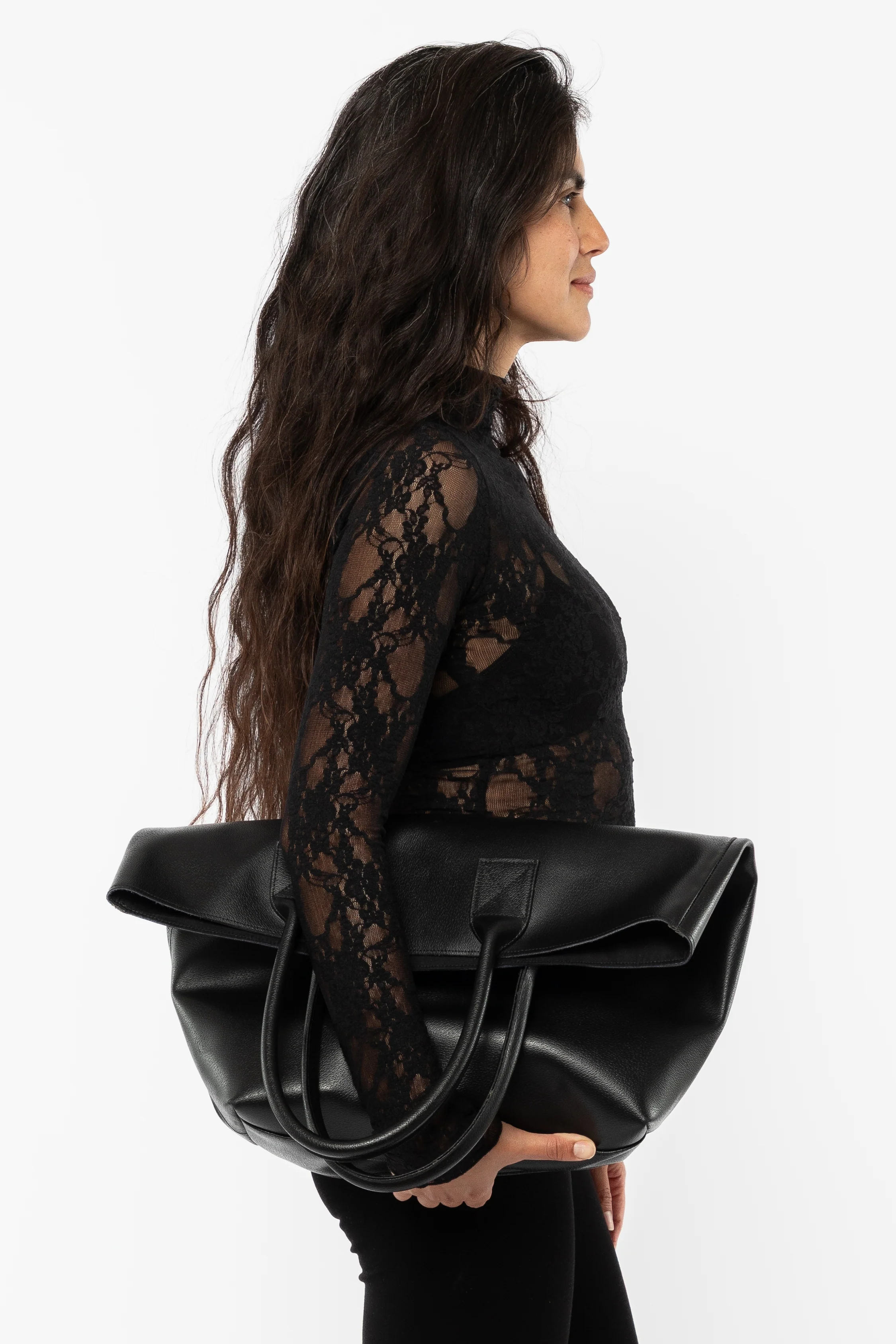 RLH3479 - Unisex Leather Museum Tote - Image 28