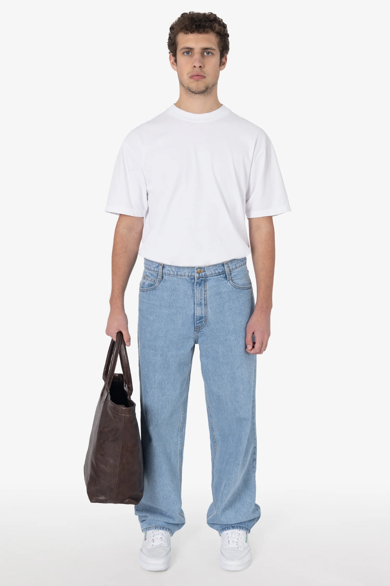 RLH3479 - Unisex Leather Museum Tote - Image 4