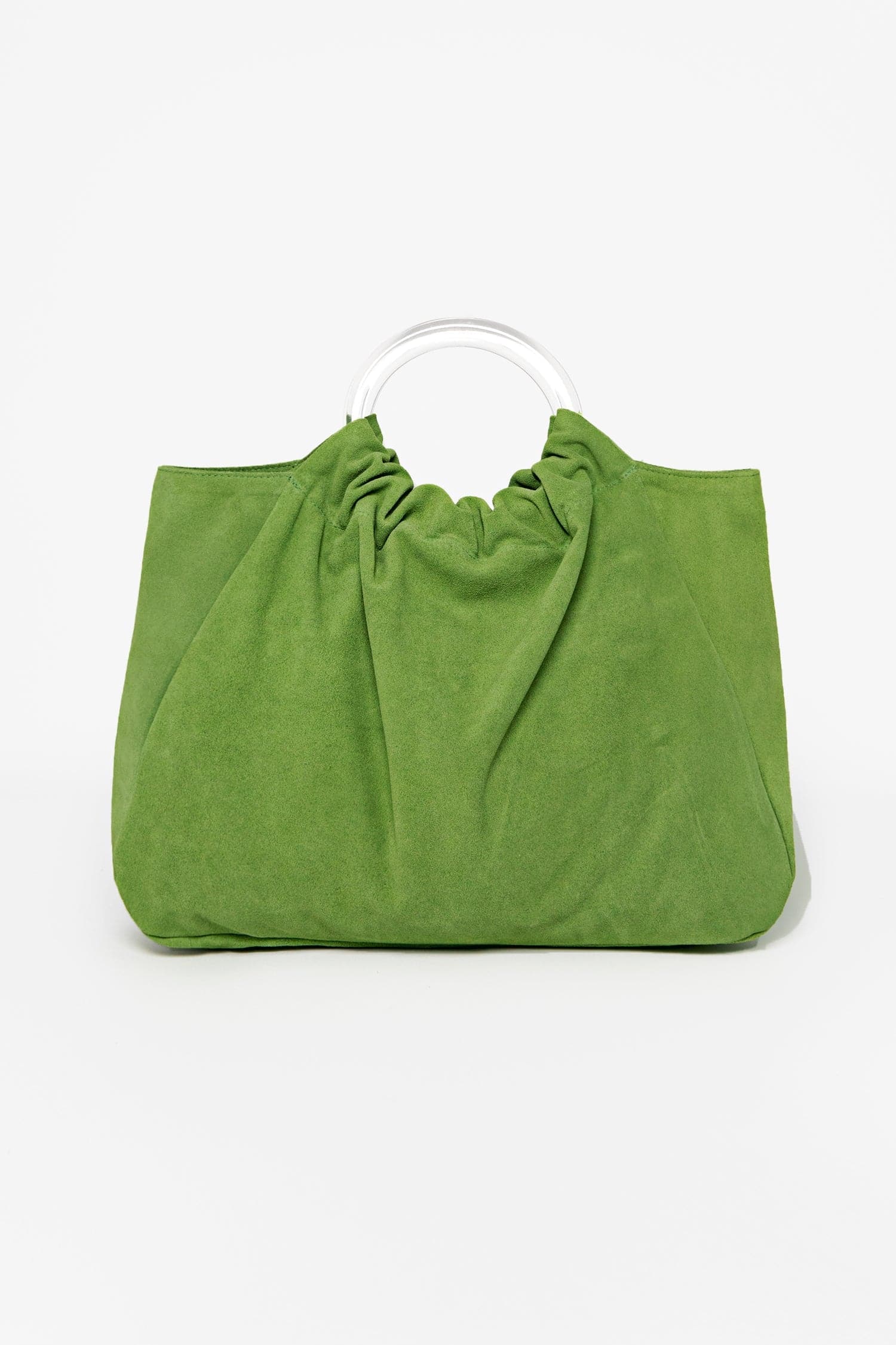 RLH3480 - Suede Acrylic Ring Bag - Image 11
