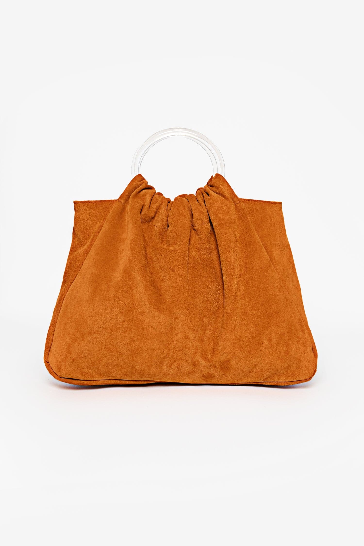 RLH3480 - Suede Acrylic Ring Bag - Image 12