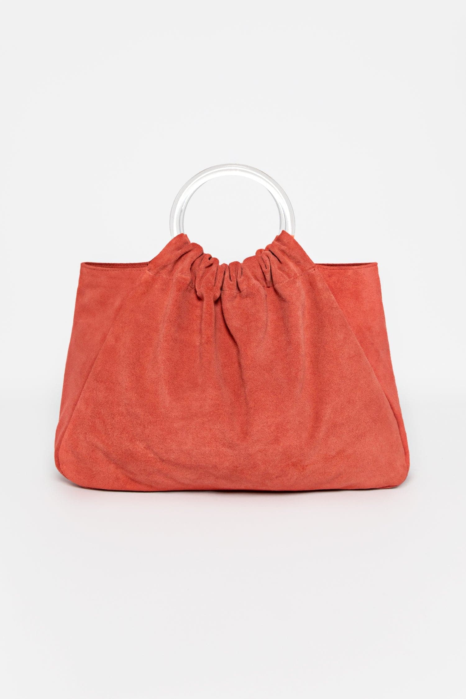 RLH3480 - Suede Acrylic Ring Bag - Image 3