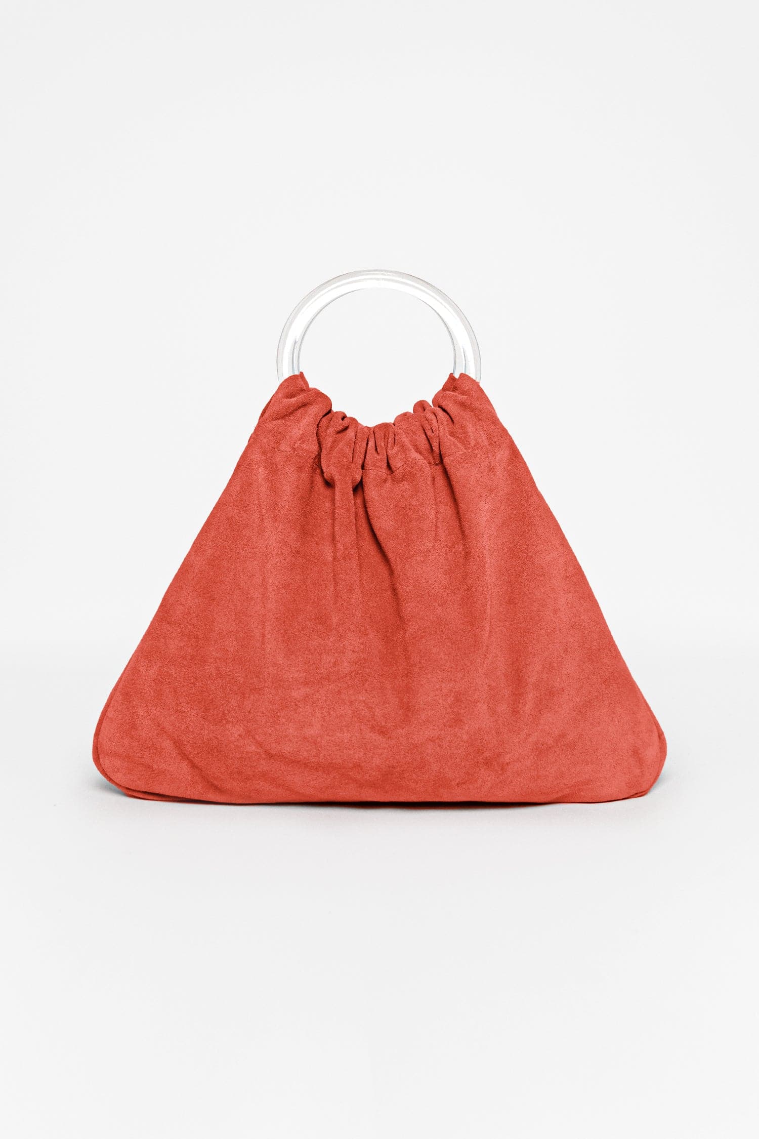 RLH3480 - Suede Acrylic Ring Bag - Image 6