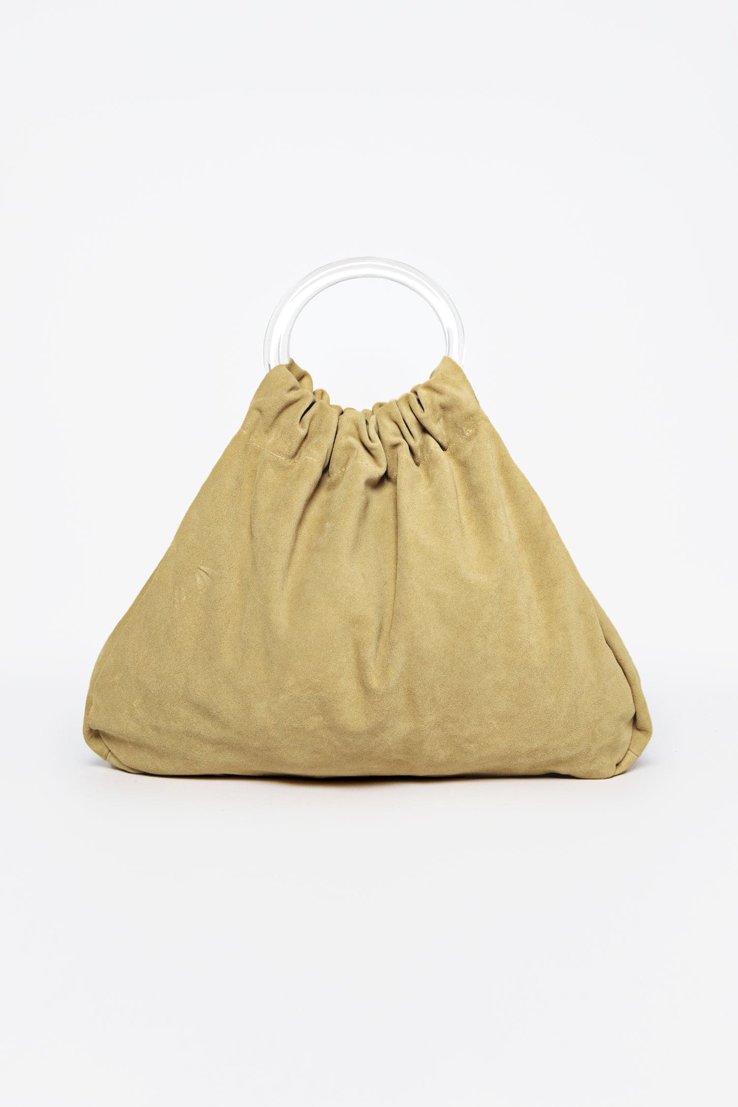RLH3480 - Suede Acrylic Ring Bag - Image 9