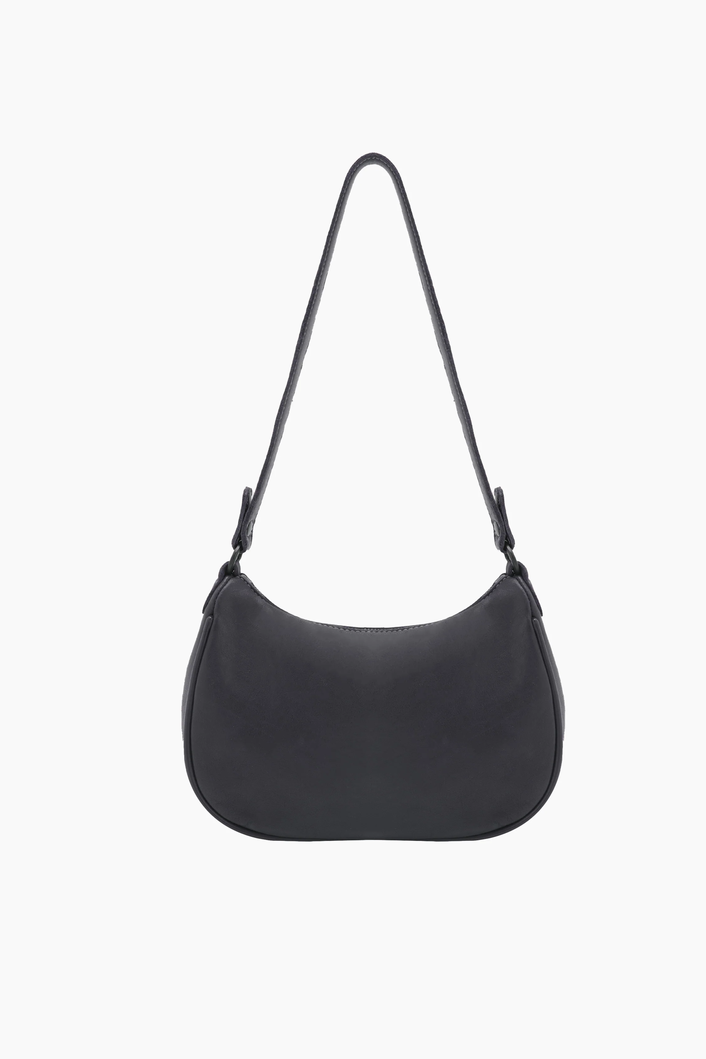RLH3487 - Leather Crescent Shoulder Bag - Image 13