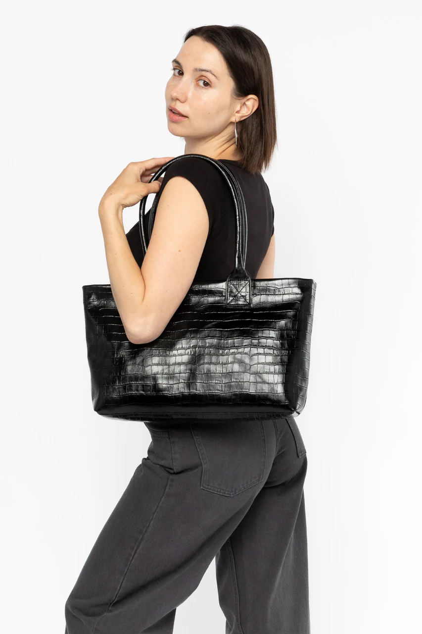 RLH3493 - Crocodile Weekday Tote Bag - Image 11