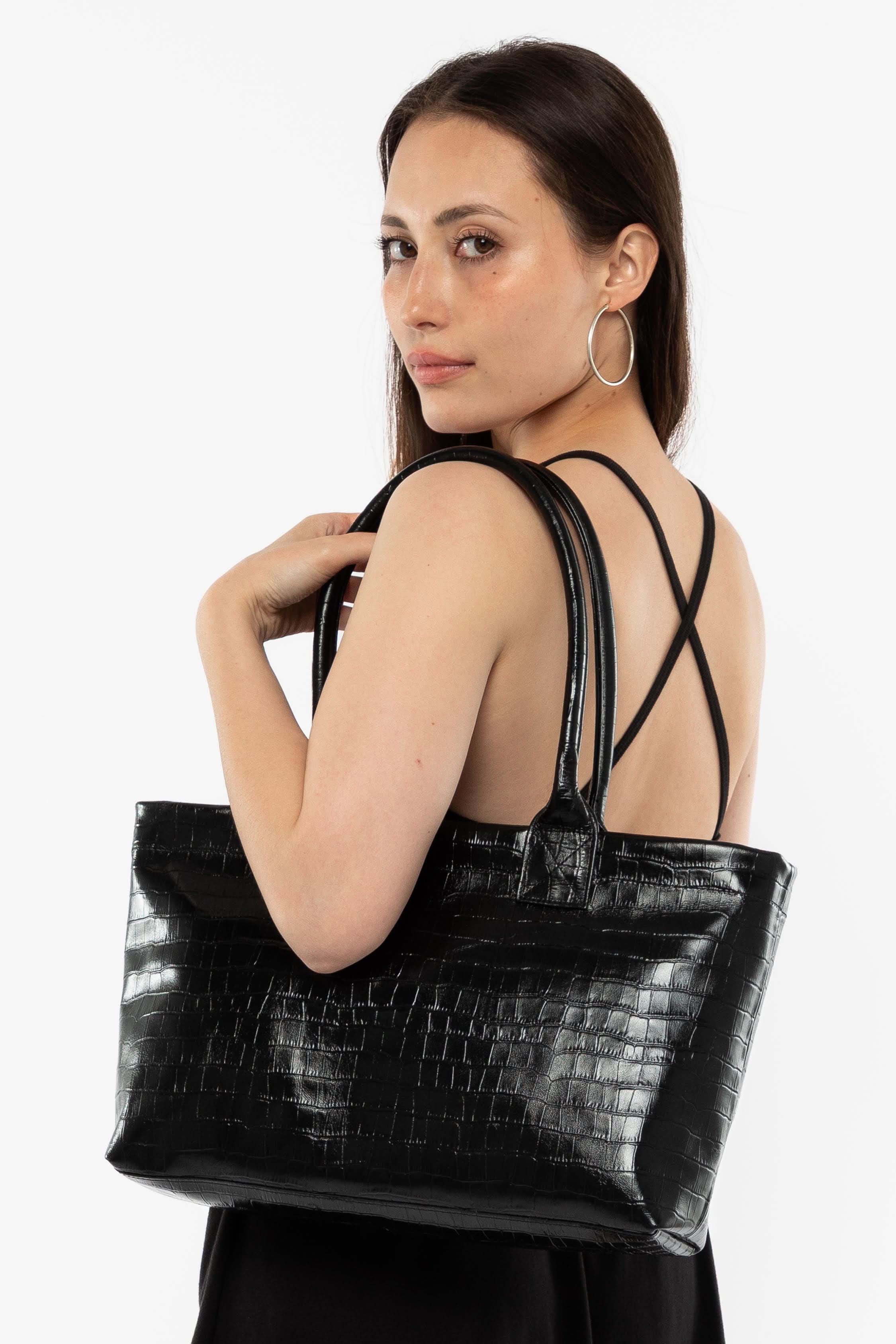 RLH3493 - Crocodile Weekday Tote Bag - Image 2